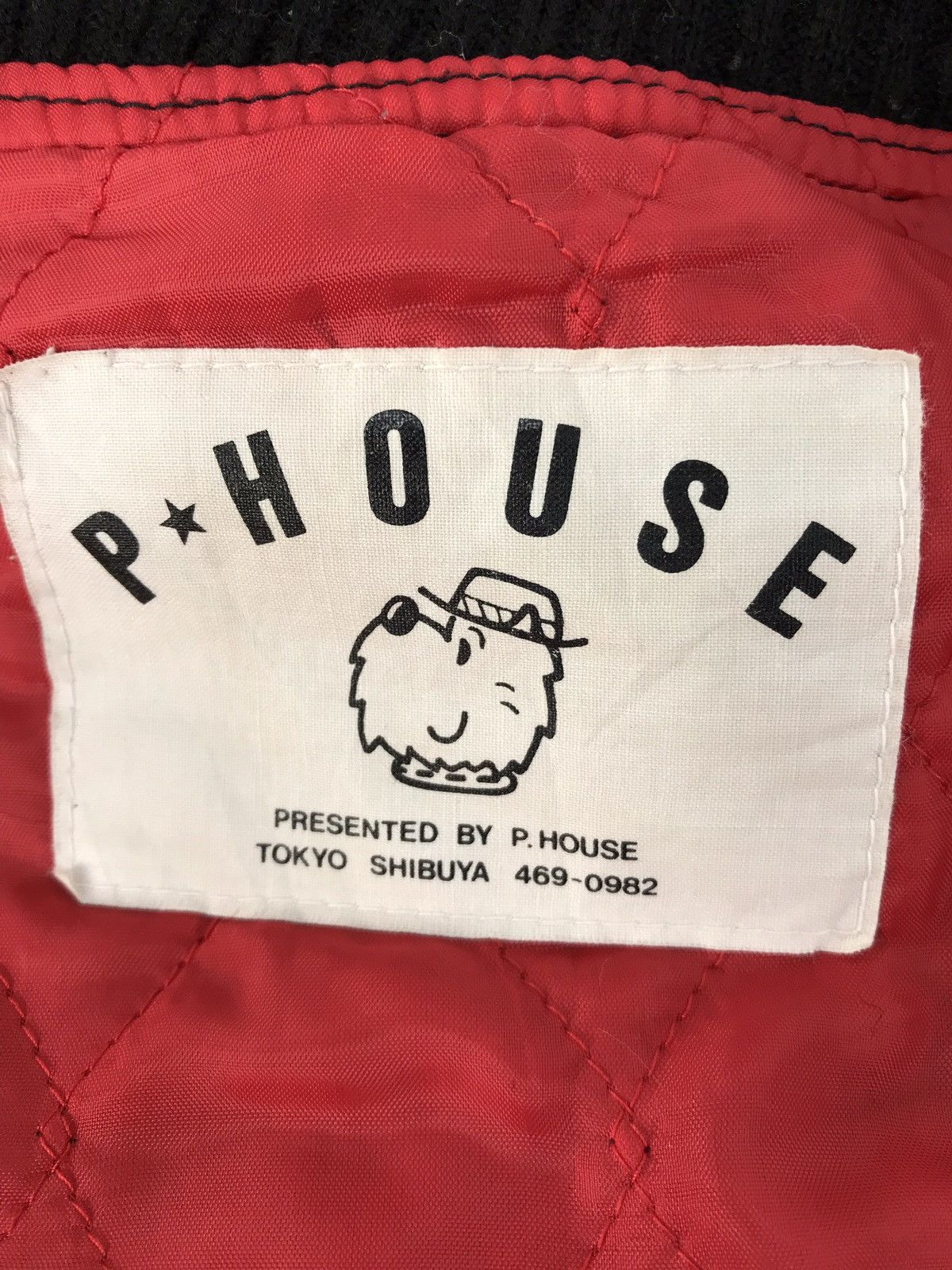 Japanese Brand Vintage P.House Double pocket Varsity Jacket Woll Size US M / EU 48-50 / 2 - 6 Thumbnail