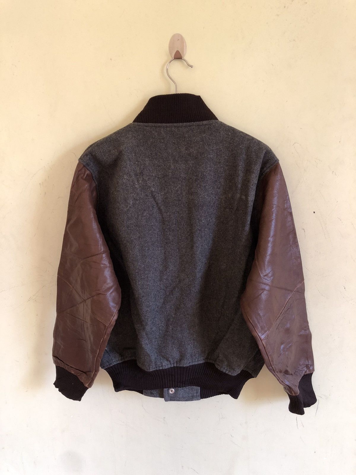 Japanese Brand 🔥VARSITY BOMBER JACKET Size US M / EU 48-50 / 2 - 2 Thumbnail