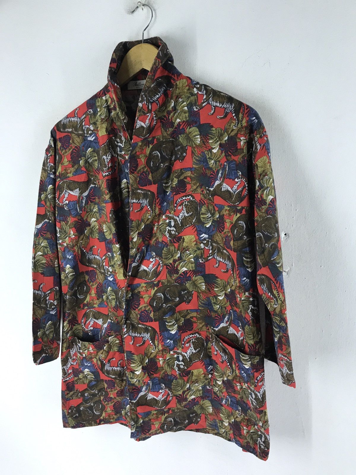 Japanese Brand 🔥RARE BALLERINA MEN KIMONO COOL CARDIGAN SHIRT JAPAN MADE Size US M / EU 48-50 / 2 - 7 Thumbnail