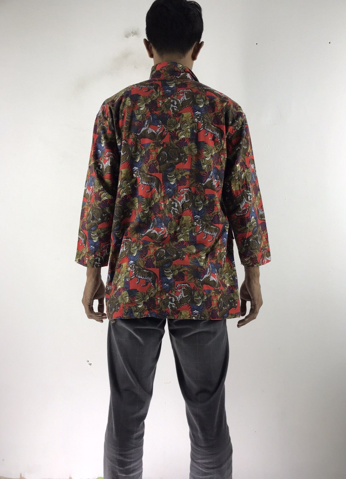Japanese Brand 🔥RARE BALLERINA MEN KIMONO COOL CARDIGAN SHIRT JAPAN MADE Size US M / EU 48-50 / 2 - 3 Thumbnail