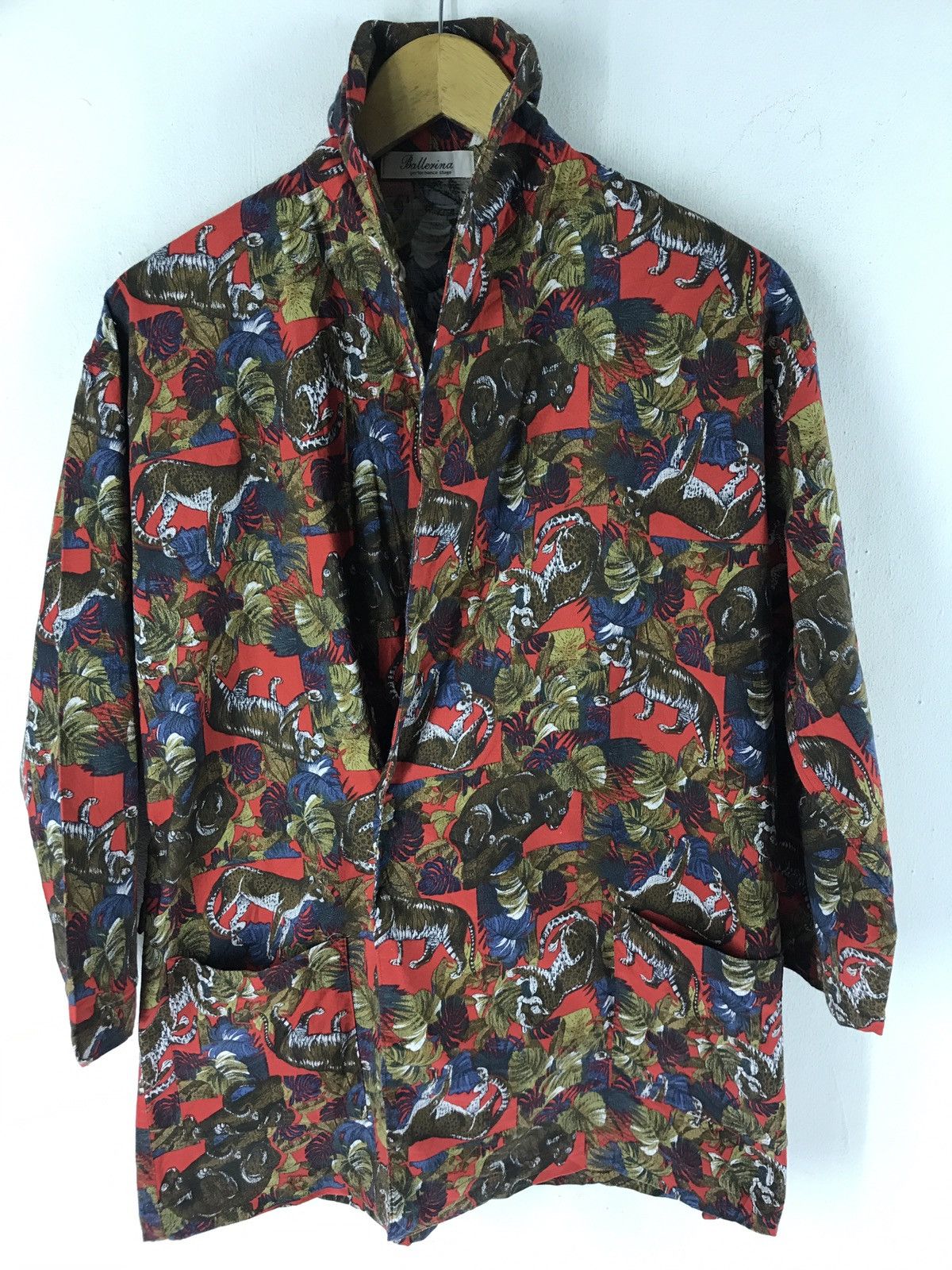 Japanese Brand 🔥RARE BALLERINA MEN KIMONO COOL CARDIGAN SHIRT JAPAN MADE Size US M / EU 48-50 / 2 - 8 Thumbnail