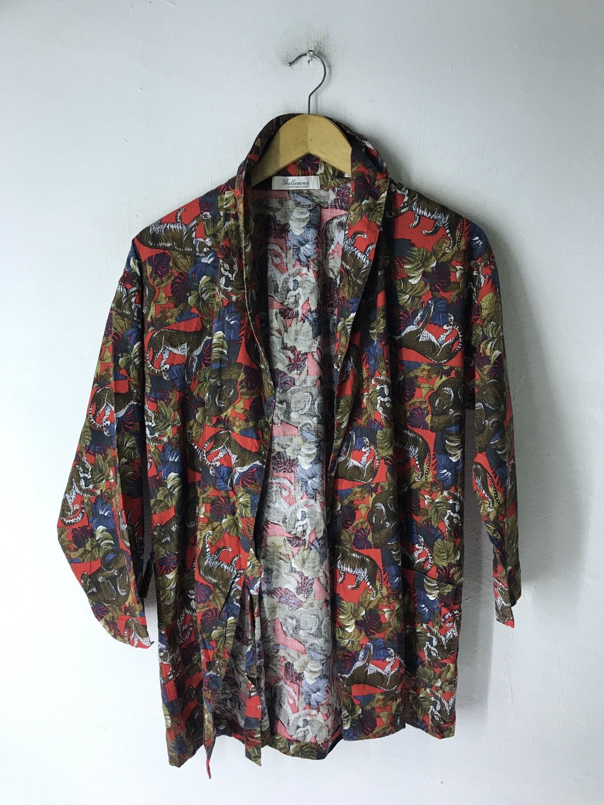 Japanese Brand 🔥RARE BALLERINA MEN KIMONO COOL CARDIGAN SHIRT JAPAN MADE Size US M / EU 48-50 / 2 - 13 Thumbnail
