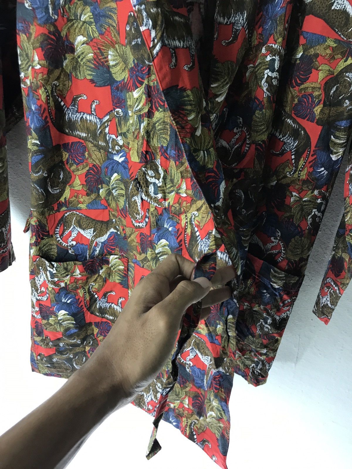 Japanese Brand 🔥RARE BALLERINA MEN KIMONO COOL CARDIGAN SHIRT JAPAN MADE Size US M / EU 48-50 / 2 - 15 Thumbnail
