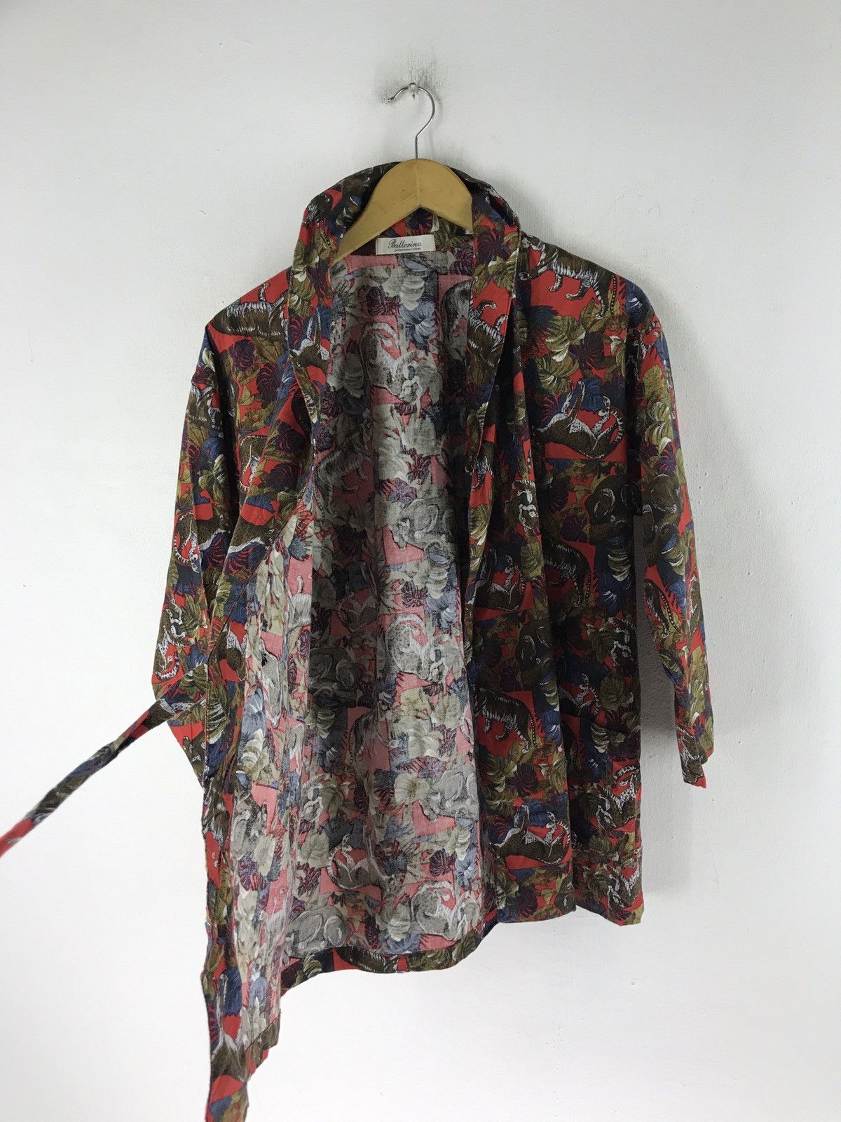Japanese Brand 🔥RARE BALLERINA MEN KIMONO COOL CARDIGAN SHIRT JAPAN MADE Size US M / EU 48-50 / 2 - 12 Thumbnail