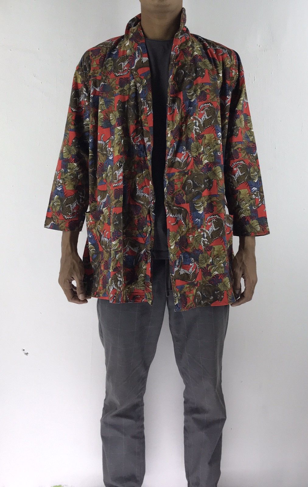 Japanese Brand 🔥RARE BALLERINA MEN KIMONO COOL CARDIGAN SHIRT JAPAN MADE Size US M / EU 48-50 / 2 - 2 Thumbnail