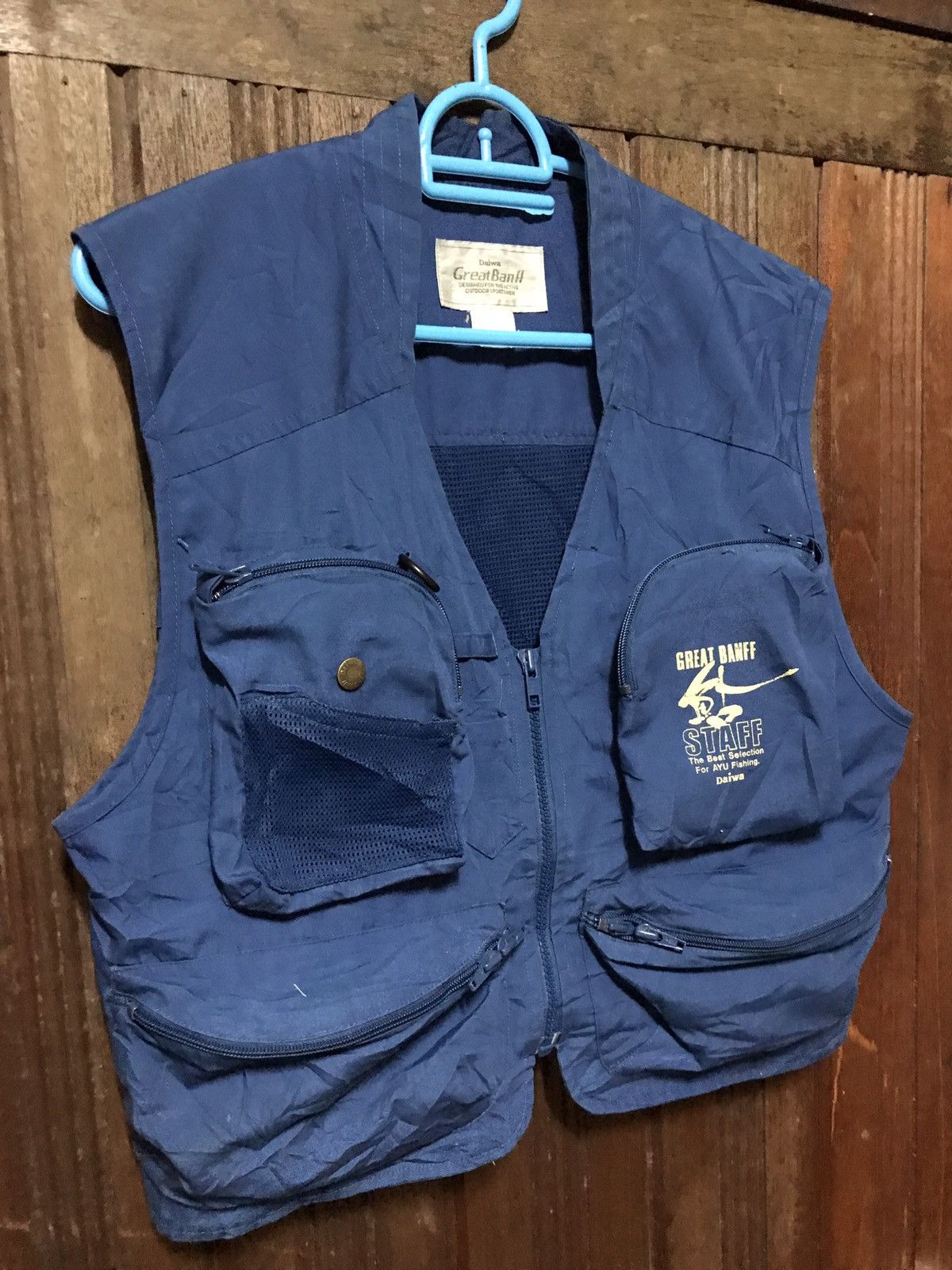 Japanese Brand Top japanese brand staff Daiwa great banff multipocket vest Size US L / EU 52-54 / 3 - 3 Thumbnail