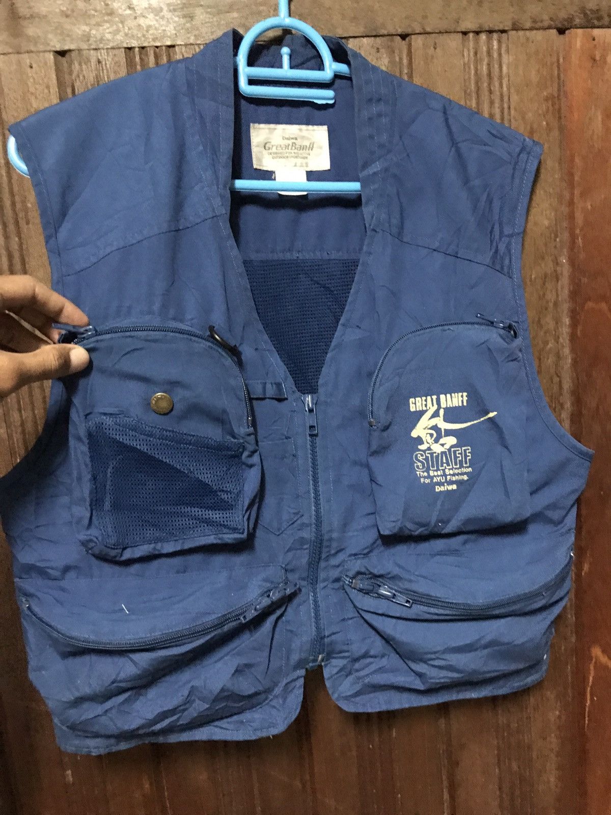 Japanese Brand Top japanese brand staff Daiwa great banff multipocket vest Size US L / EU 52-54 / 3 - 4 Thumbnail