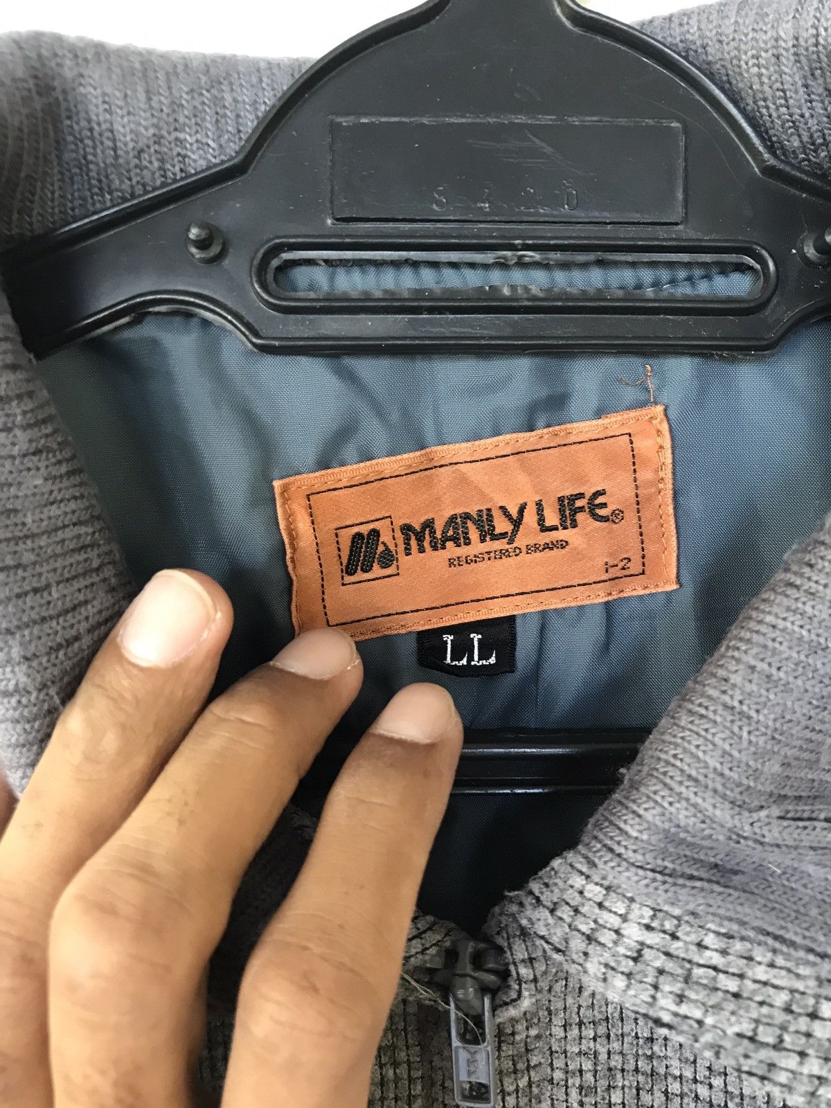 Designer × Japanese Brand Vintage Manly life registered brand jacket Size US L / EU 52-54 / 3 - 6 Thumbnail