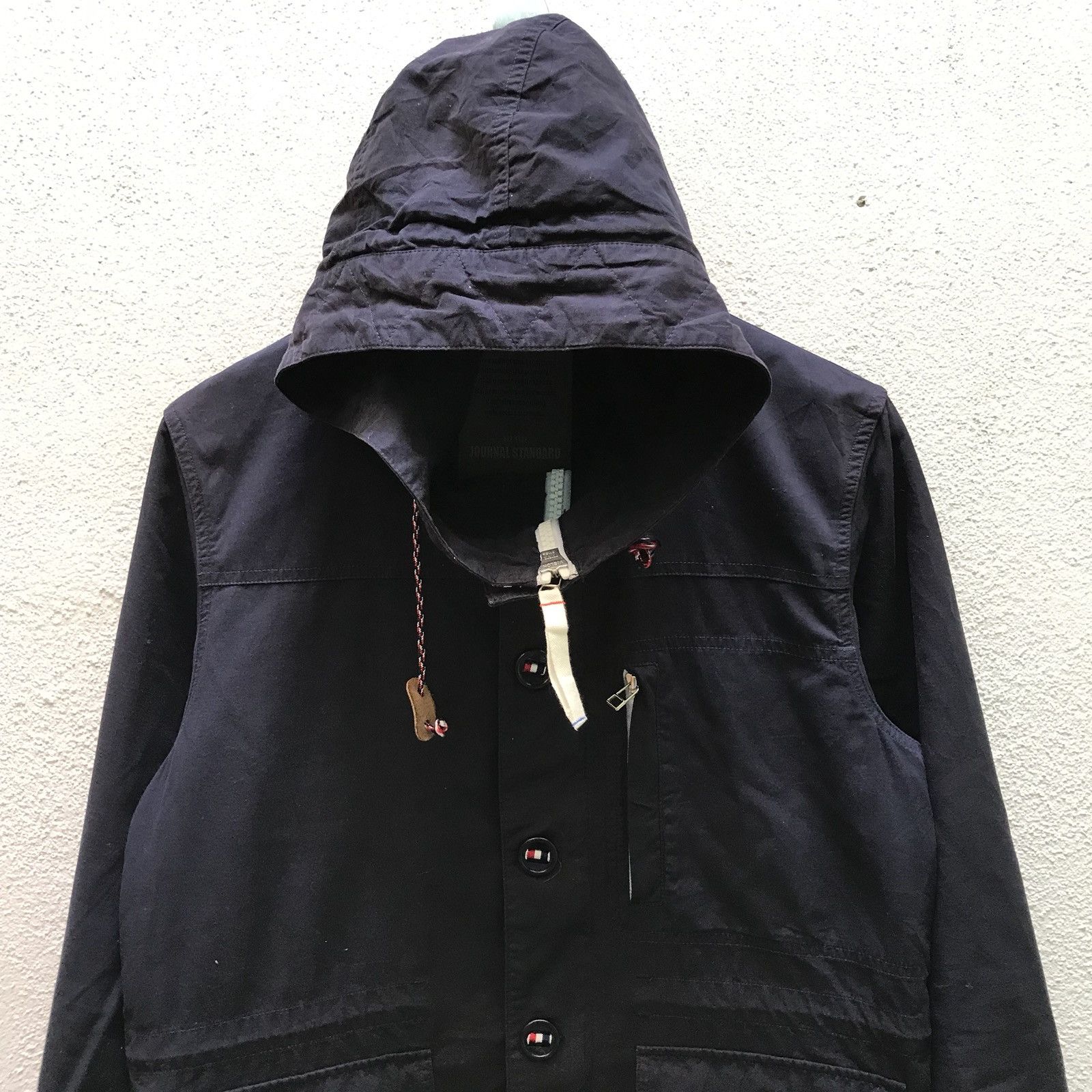 Japanese Brand × Journal Standard 🔥💢 Journal Standard Field Hooded Jacket Made In Japan Size US M / EU 48-50 / 2 - 7 Thumbnail