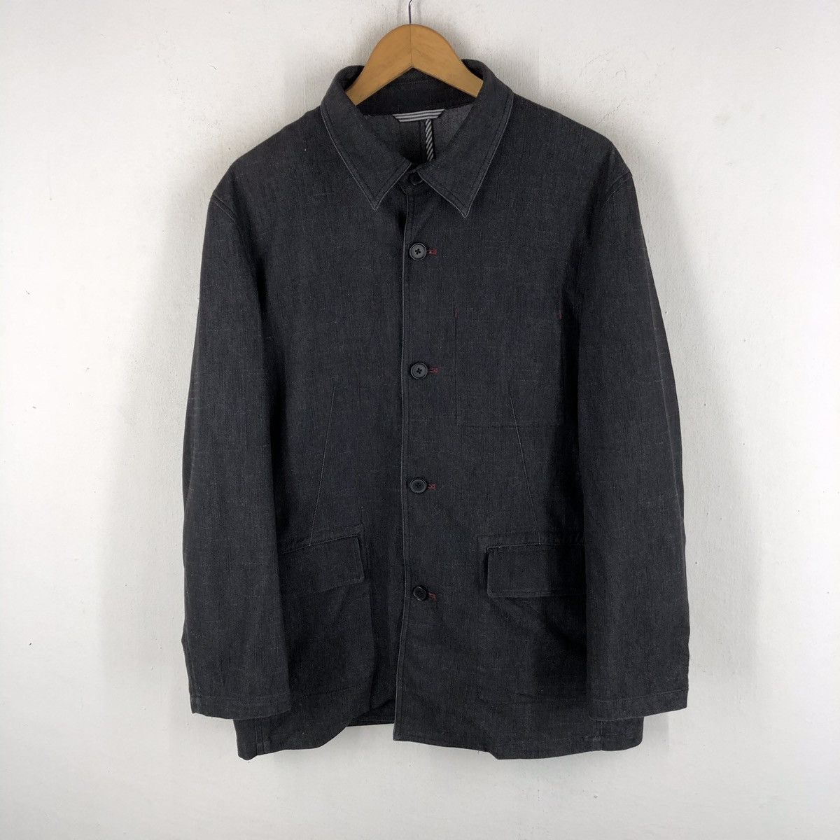 Japanese Brand CHRYS BONNE CHORE JACKET MADE IN JAPAN Size US L / EU 52-54 / 3 - 1 Thumbnail