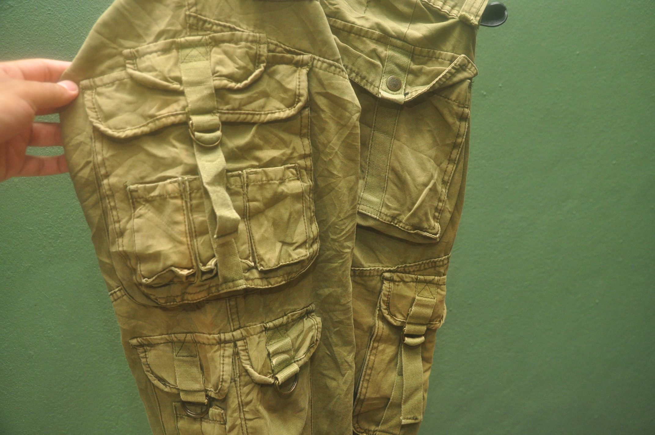 Japanese Brand × Vintage Vintage Matce Stick Pocket Denim Travis Scott Fashion Style Size US 34 / EU 50 - 8 Thumbnail