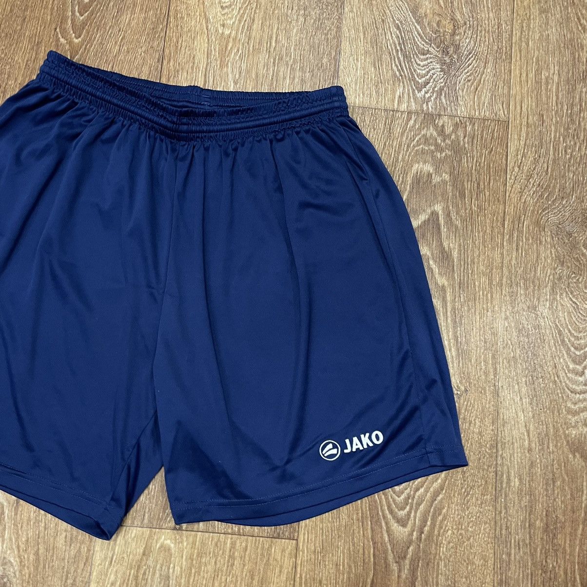 Vintage Vintage Y2K Jako Logo Shorts Streetwear Navy Baggy Slim 34 Size US 34 / EU 50 - 2 Thumbnail