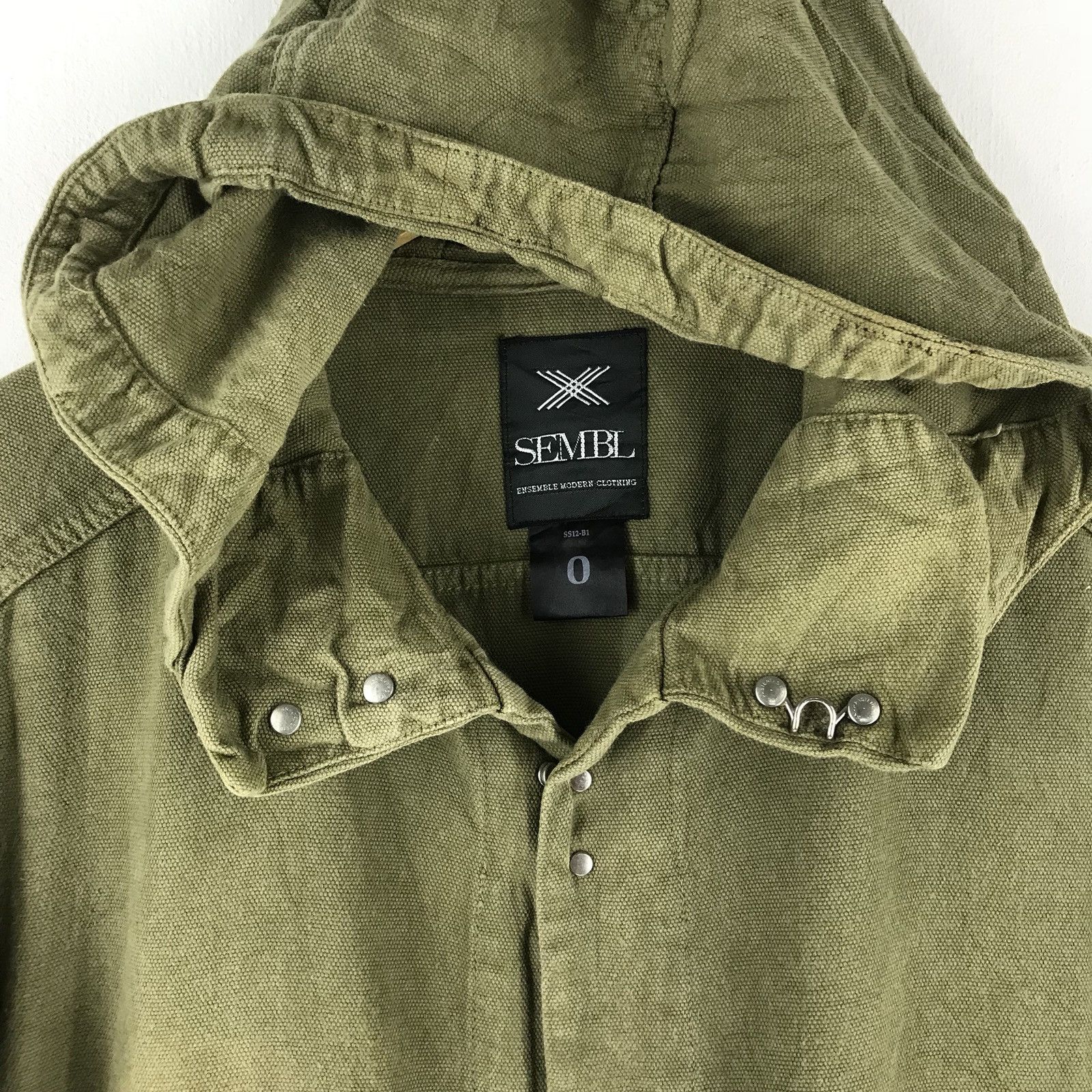 Japanese Brand × SEMBL 🔥FINAL DROP🔥SEMBL ENSEMBLE MODERN CLOTING SAGE GREEN Size US S / EU 44-46 / 1 - 5 Thumbnail