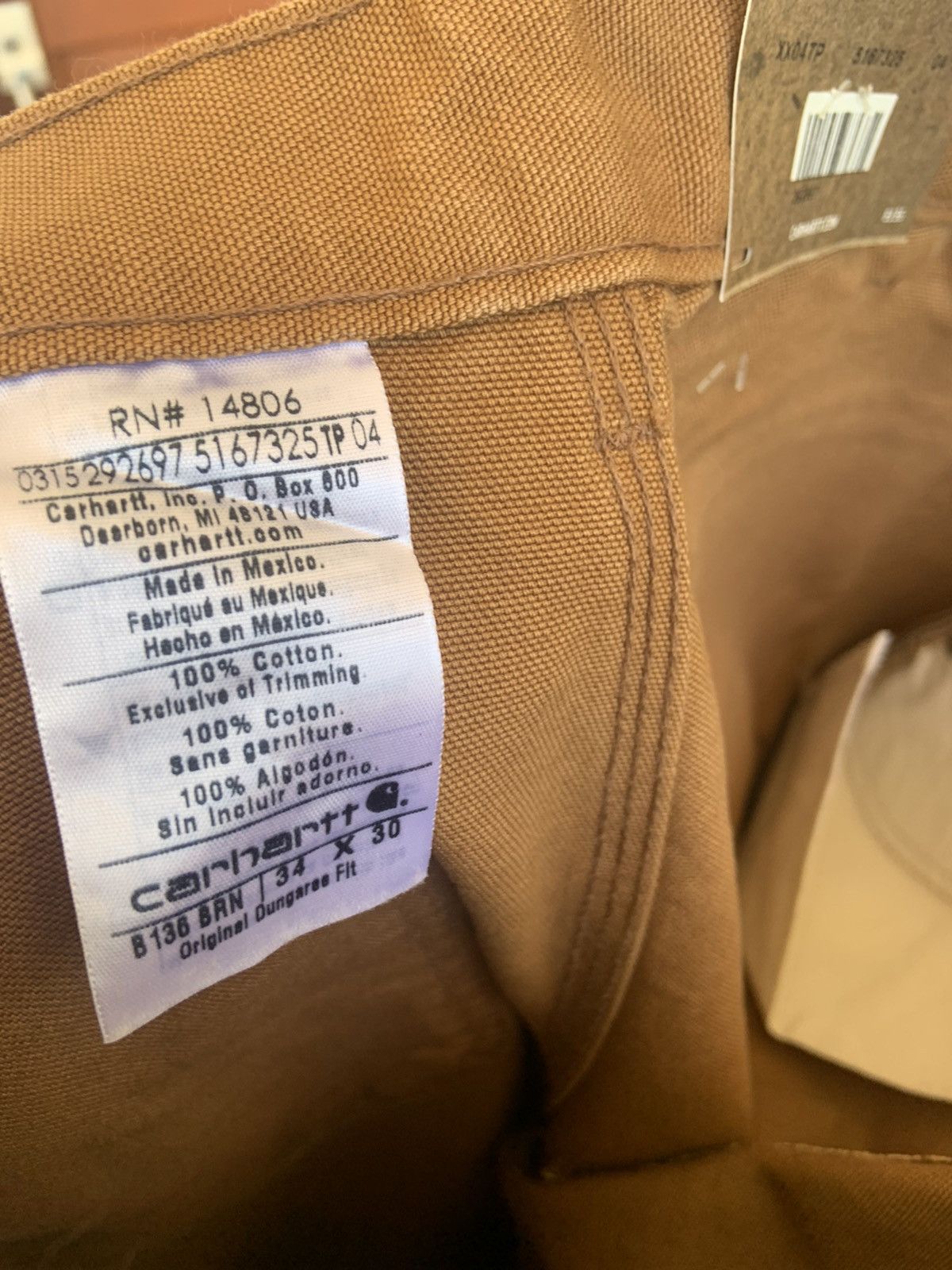 Carhartt Vintage carhartt doubleknee pants Size US 34 / EU 50 - 4 Thumbnail
