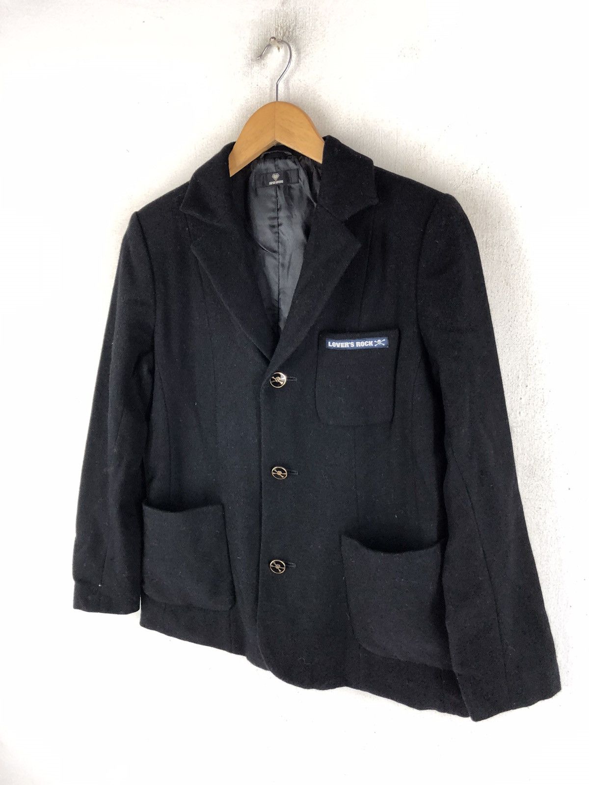 Designer × Japanese Brand 🔥LOVER'S ROCK BY SUPER LOVERS WOOL JACKET Size US XS / EU 42 / 0 - 3 Thumbnail