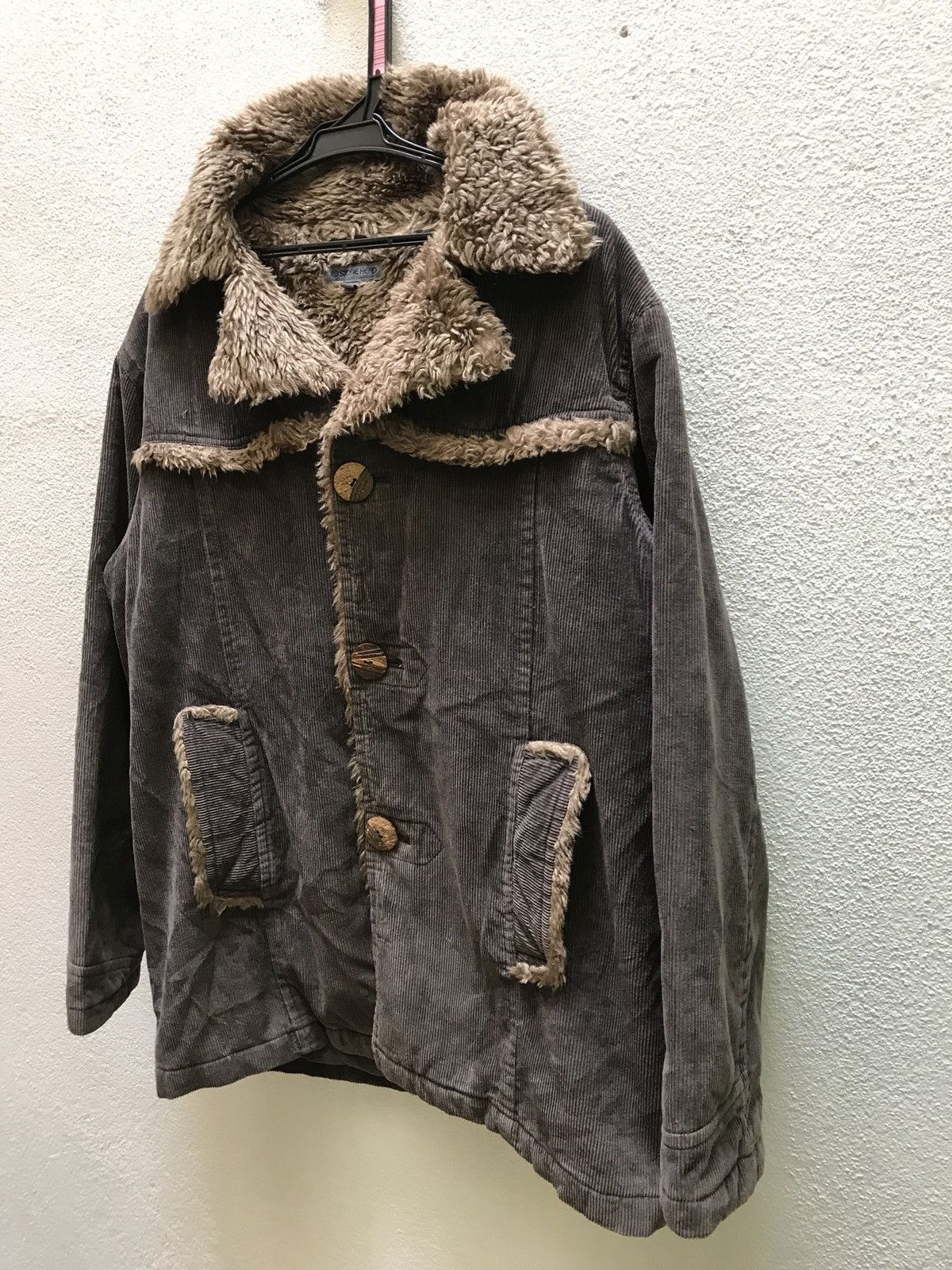 Japanese Brand 🔥💢 Stone Head Cudroy Fur Jacket Made In Japan Size US M / EU 48-50 / 2 - 3 Thumbnail