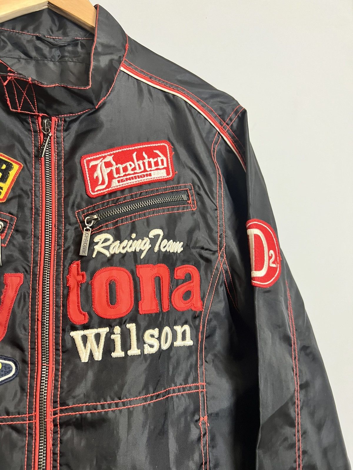 Daytona Vintage motorcycle racing jacket daytona wilson spellout Size US M / EU 48-50 / 2 - 6 Thumbnail