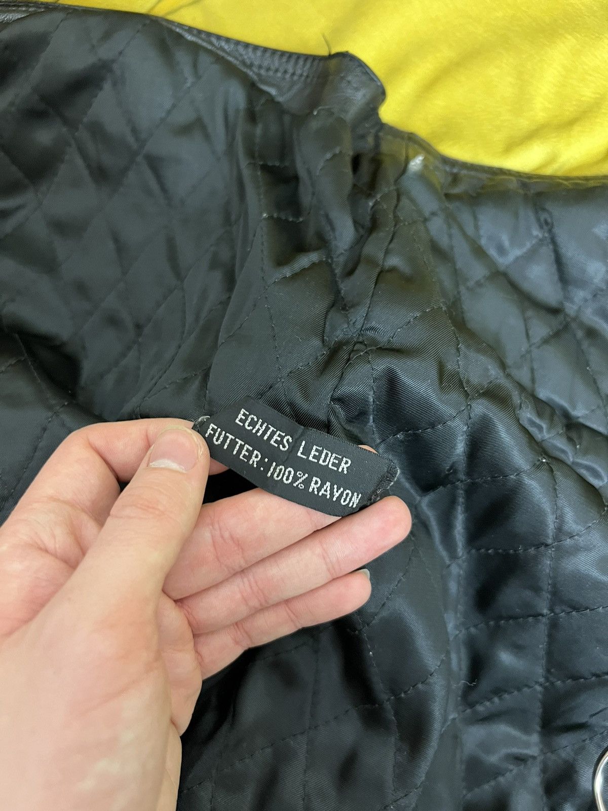 Vintage Vintage Genuine Leather Racing Biker Jacket 54 Hype Rare Size US L / EU 52-54 / 3 - 10 Thumbnail