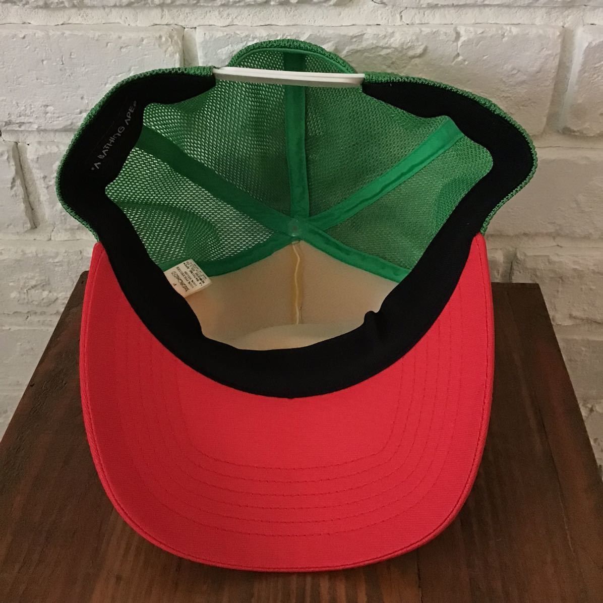 Bape × Swarovski BAPESTA logo Swarovski trucker hat italy color cap star Size ONE SIZE - 6 Thumbnail