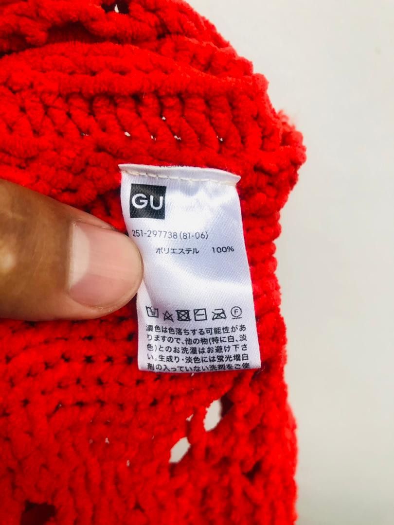 Japanese Brand × Vintage Vintage GU Japanese Designer Fashion Style Knitwear Size US M / EU 48-50 / 2 - 8 Thumbnail
