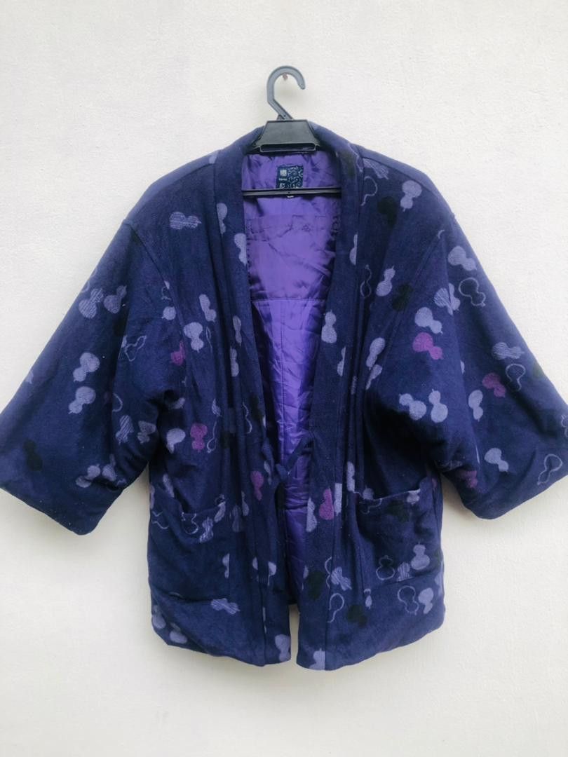 image of Kimono Japan Dragon x Vintage Tou-Ka Kimono Japanese Designer Fashion Style, Men's (Size Large)