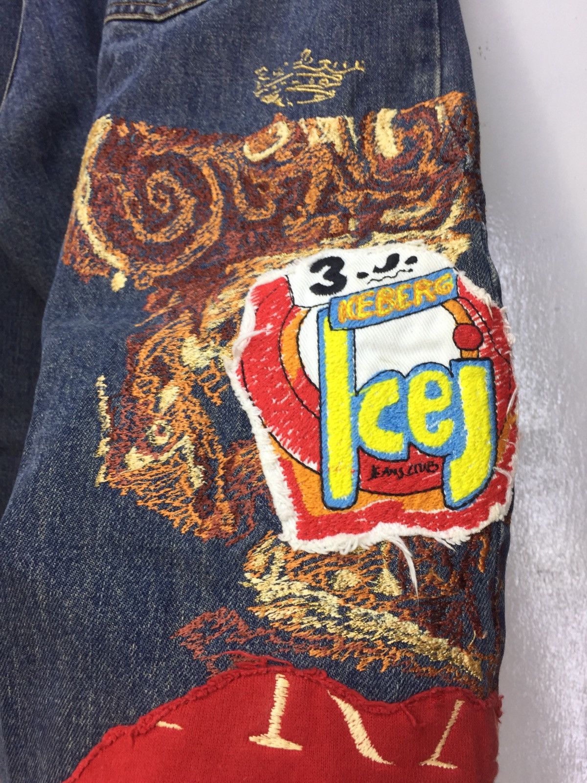 Iceberg Vintage Iceberg Embiodery Made In Italy Size US 41 - 3 Thumbnail