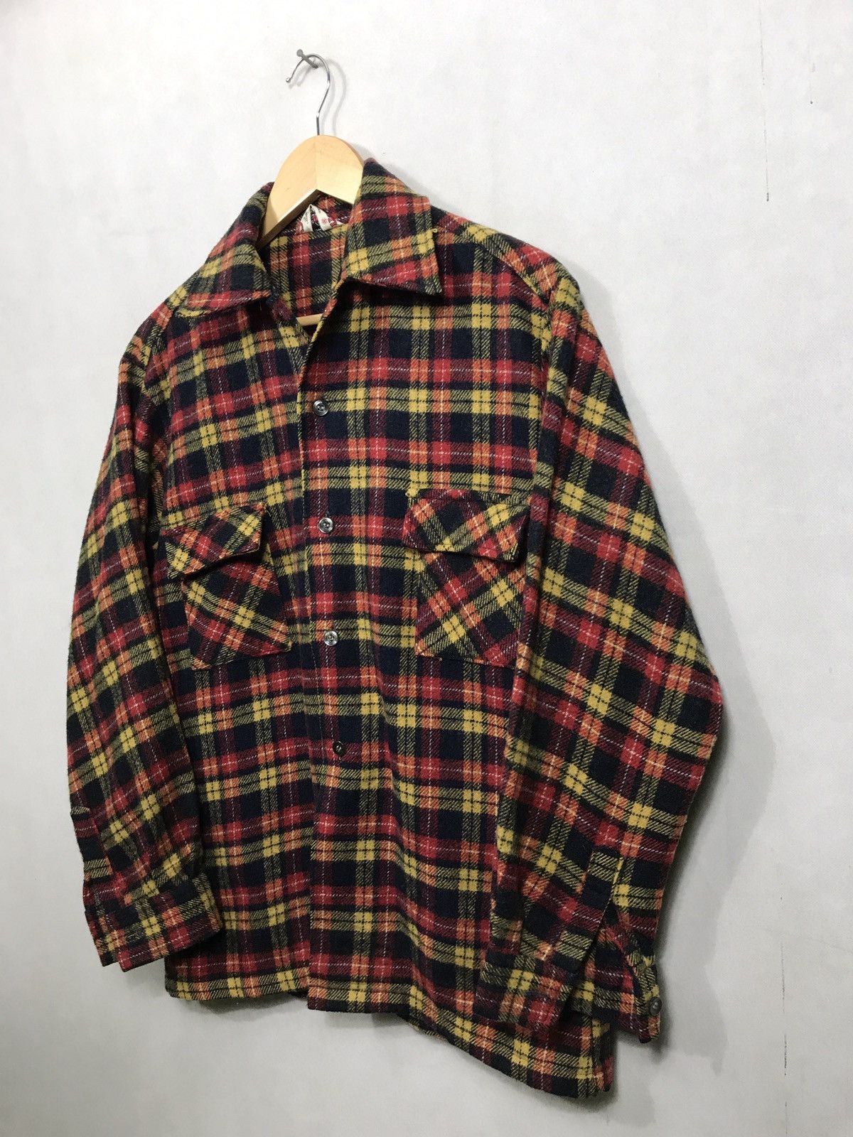 Flannel × Japanese Brand 🔊🔥FINAL DROP🔥Rare vintage sunson best collection tartan Size US M / EU 48-50 / 2 - 3 Thumbnail