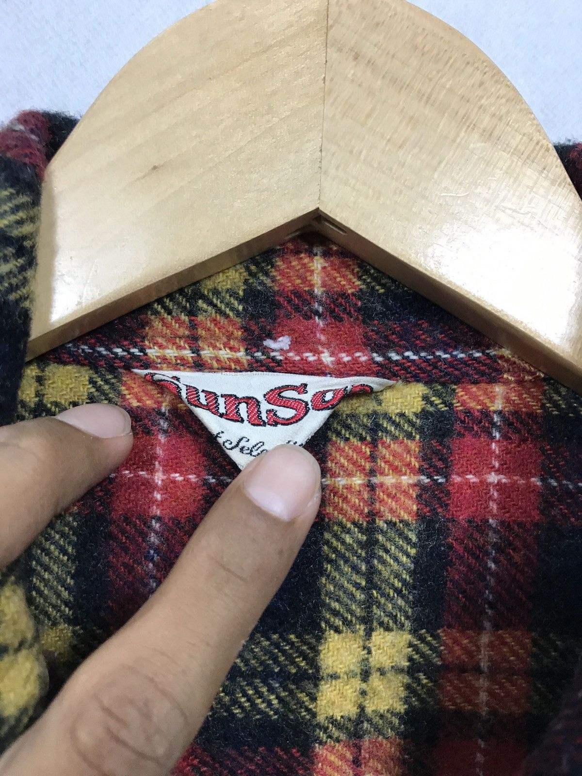 Flannel × Japanese Brand 🔊🔥FINAL DROP🔥Rare vintage sunson best collection tartan Size US M / EU 48-50 / 2 - 5 Thumbnail