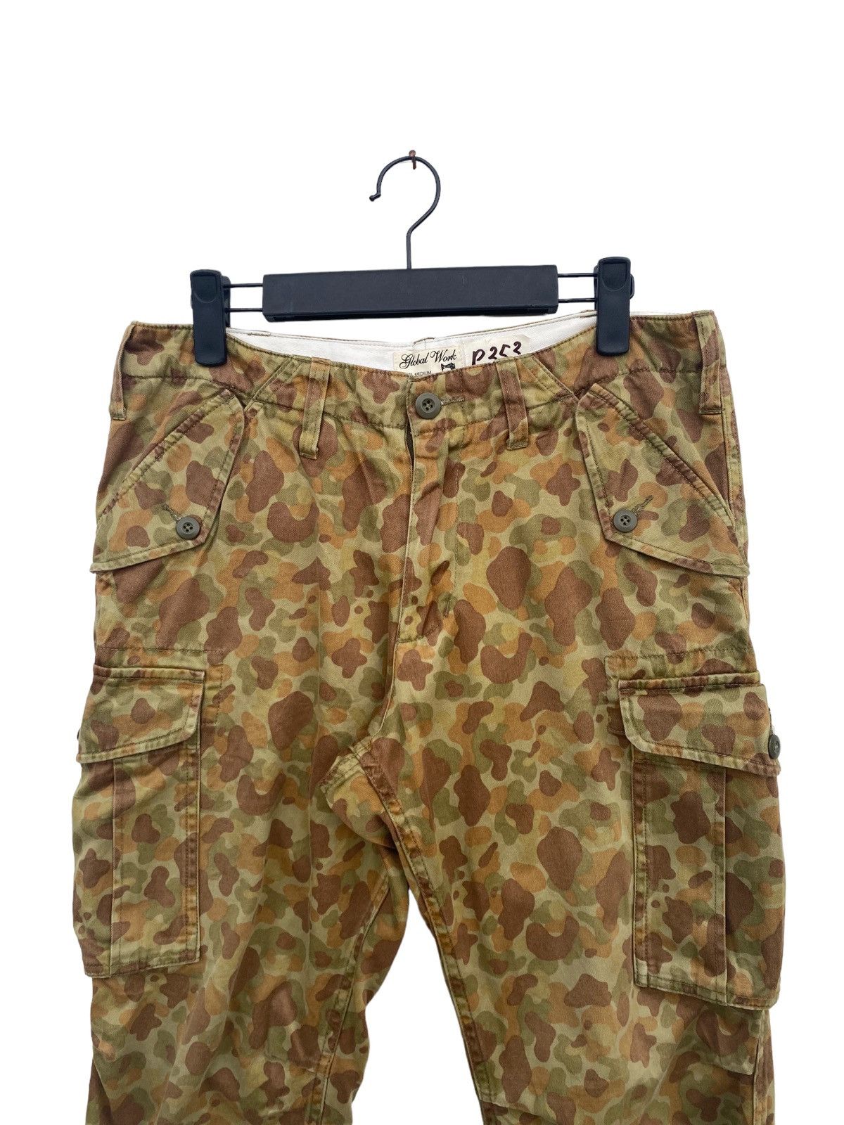 image of Global Work Duck Camo Crop Cargo Pant in Camouflage, Men's (Size 31)