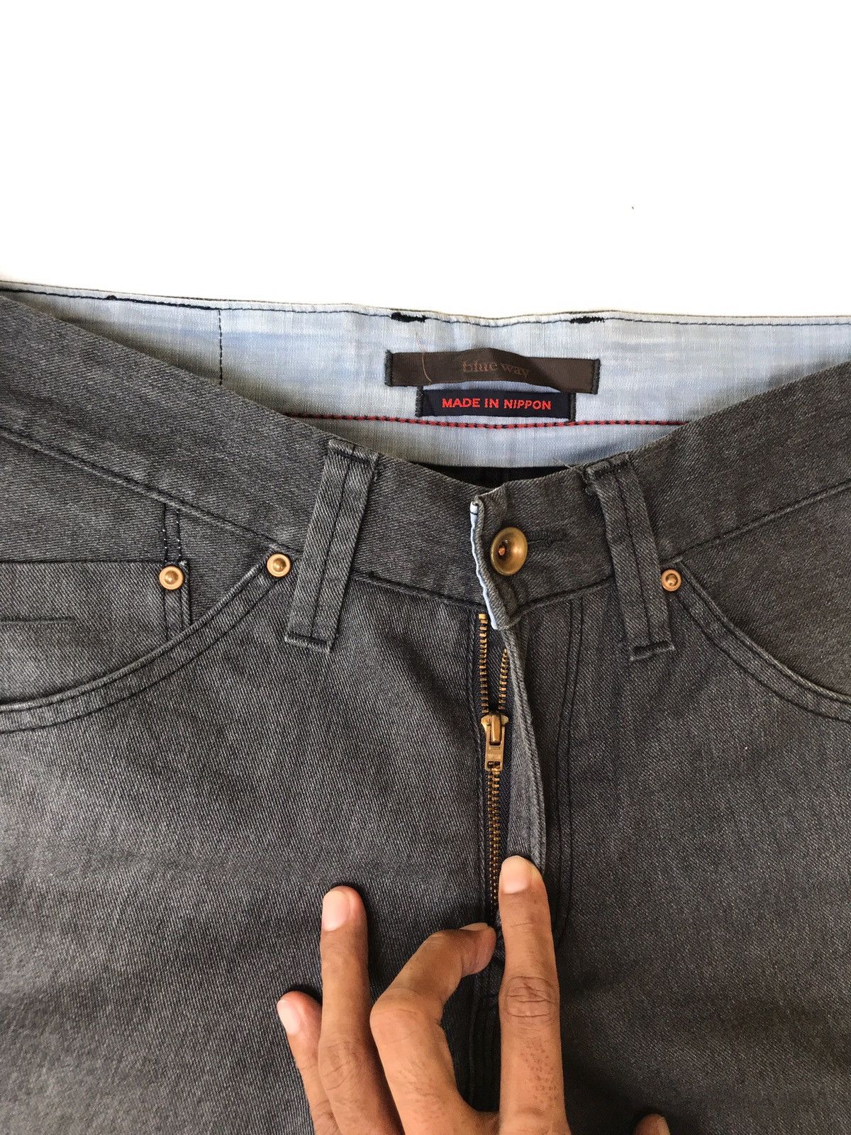 Blue Blue Japan × Indigo × Japanese Brand 🔊🔥FINAL DROP🔥BLUE BLUE BUTTON INDIGO CARGO BONZAI NIPPON Size US 30 / EU 46 - 9 Thumbnail