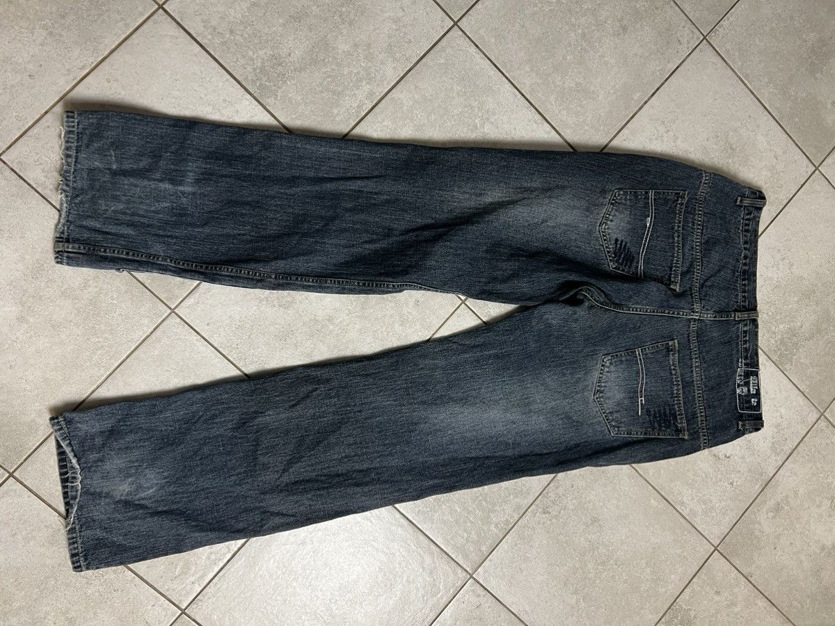 Japanese Brand Rare Vintage Y2K Double Knee Skull Sentence Archieve Pants Size US 36 / EU 52 - 4 Thumbnail