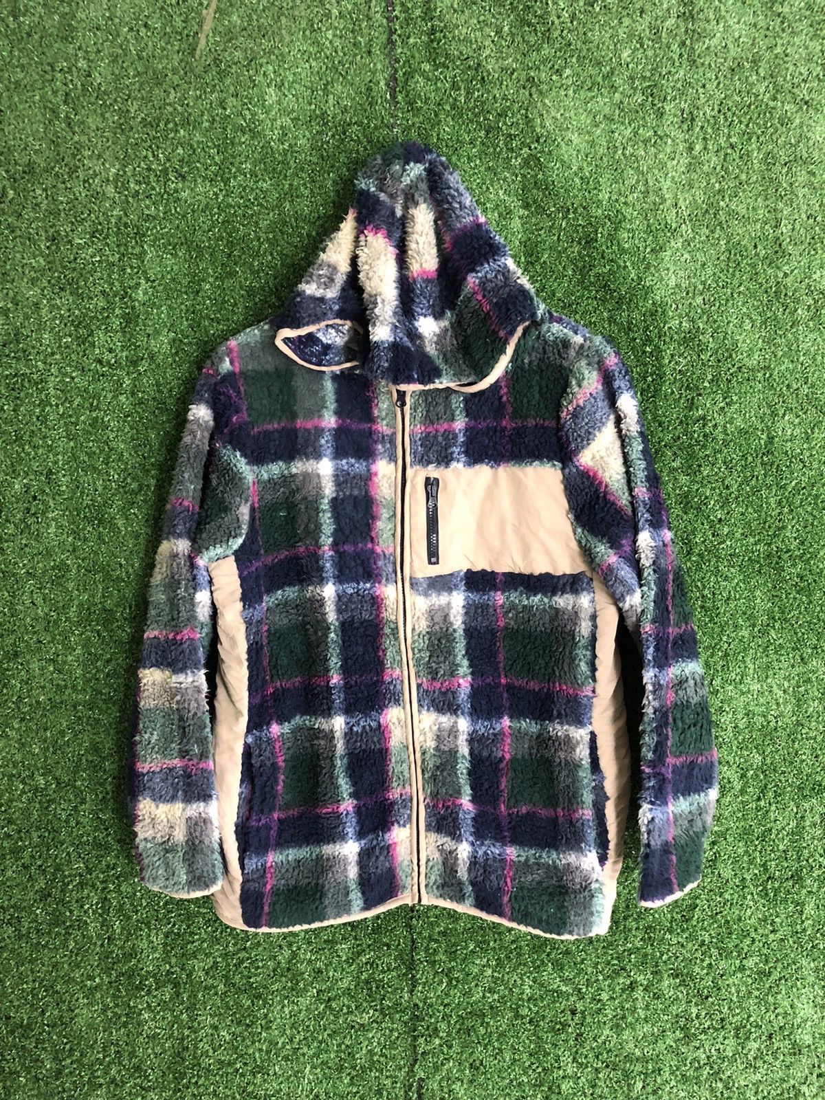 Japanese Brand 🔥SOSPITA FLEECE DAMASK HOODIEY Size US M / EU 48-50 / 2 - 1 Thumbnail
