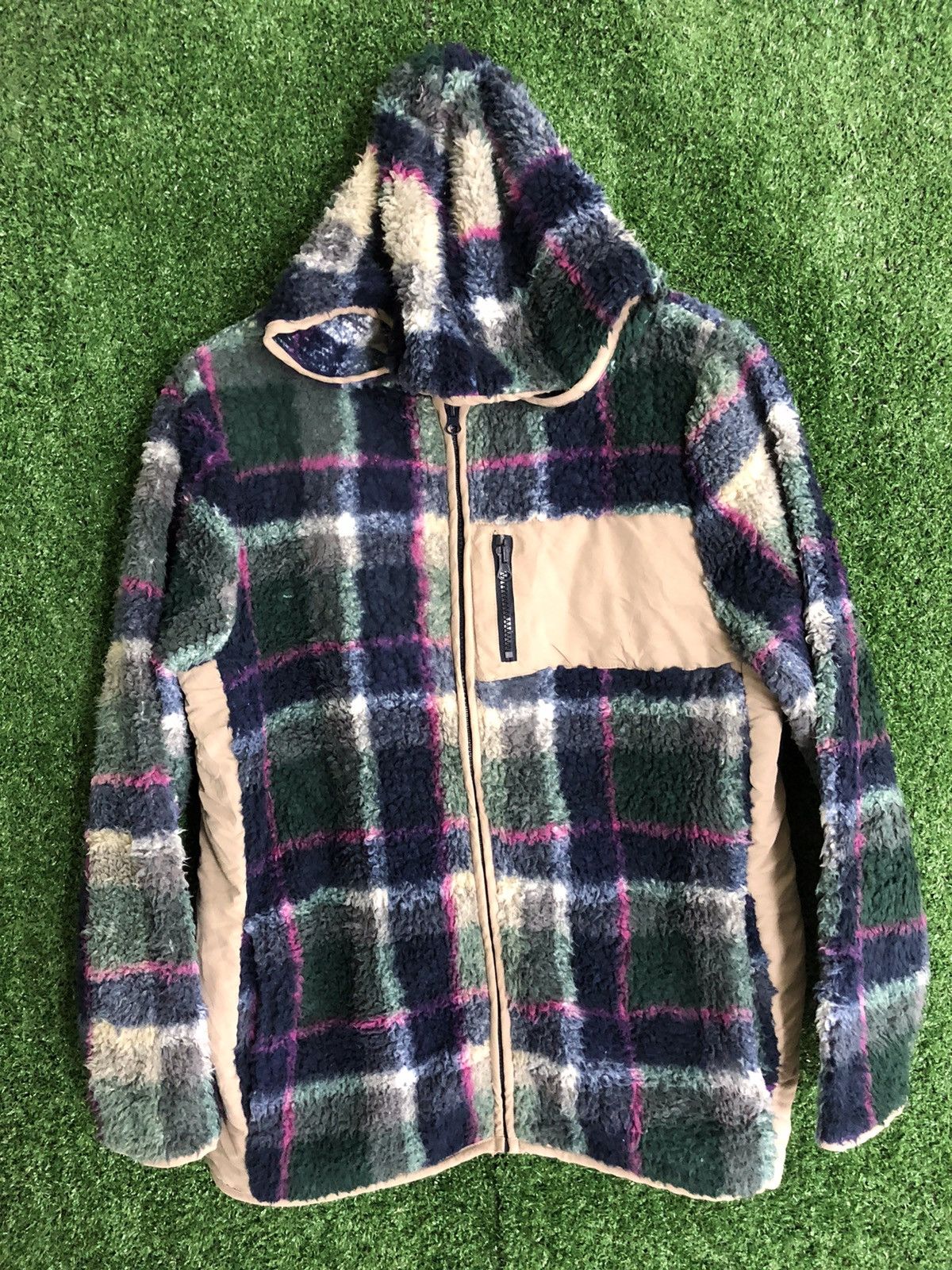 Japanese Brand 🔥SOSPITA FLEECE DAMASK HOODIEY Size US M / EU 48-50 / 2 - 2 Thumbnail