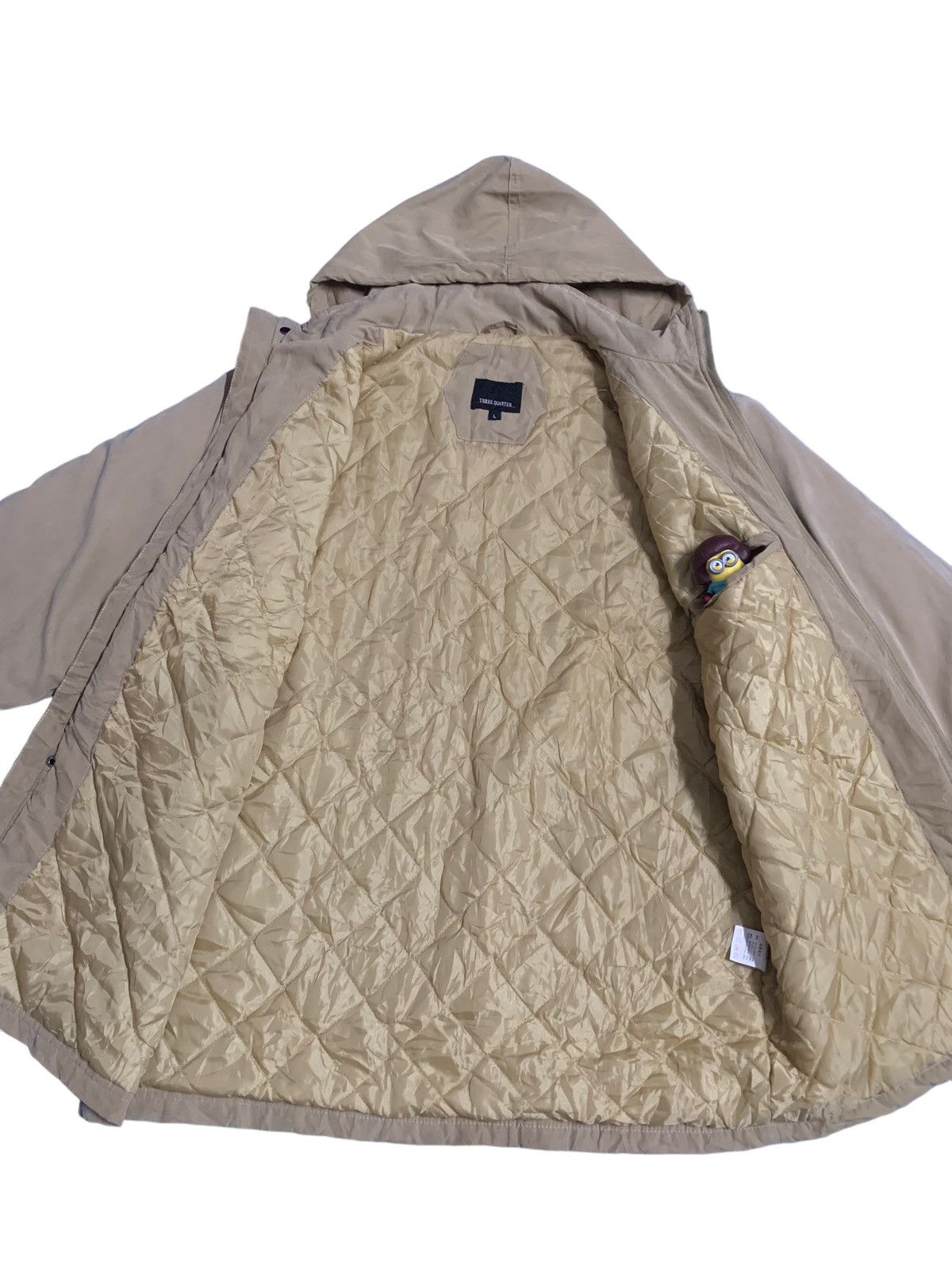 Japanese Brand Vintage Japanese Brand Padded Utility Hooded Parka Jacket Size US XL / EU 56 / 4 - 15 Thumbnail