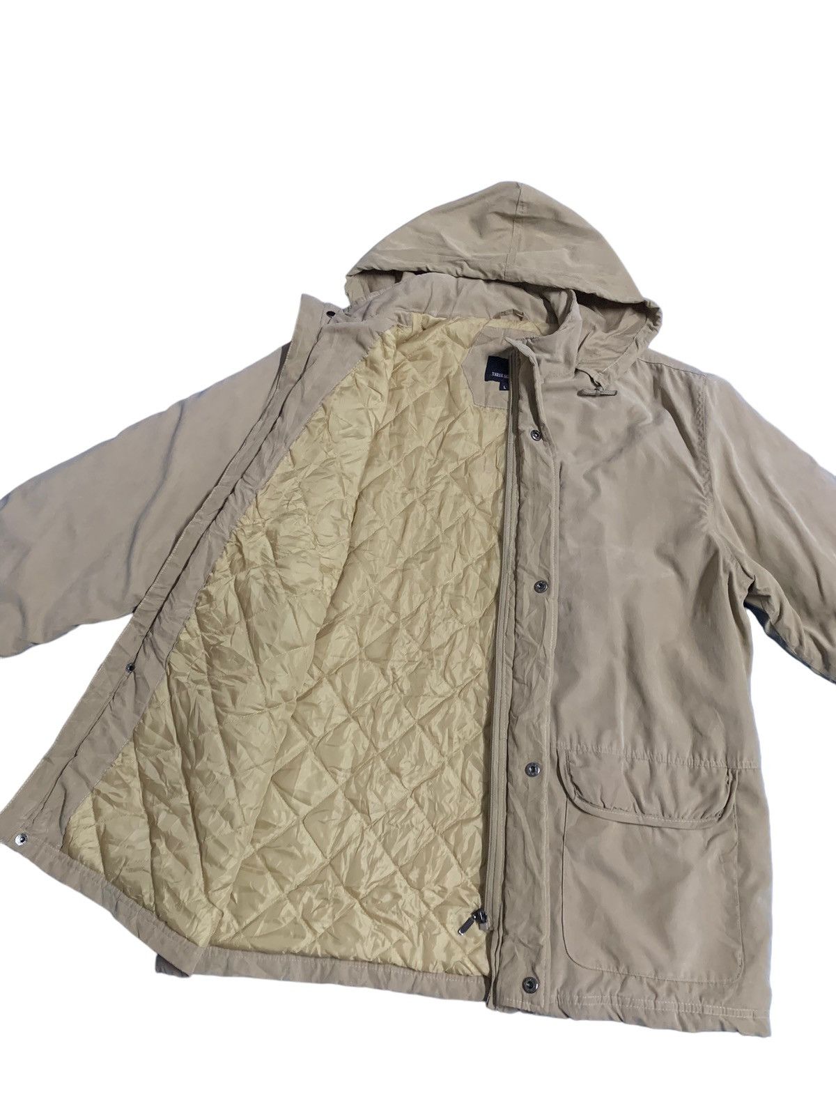 Japanese Brand Vintage Japanese Brand Padded Utility Hooded Parka Jacket Size US XL / EU 56 / 4 - 14 Thumbnail