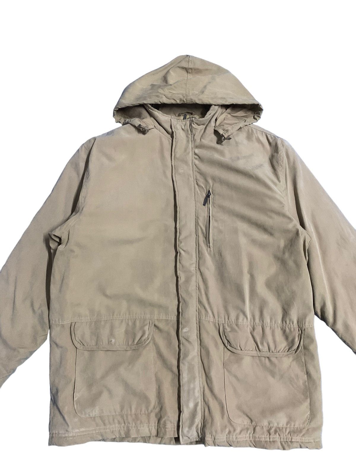 Japanese Brand Vintage Japanese Brand Padded Utility Hooded Parka Jacket Size US XL / EU 56 / 4 - 4 Thumbnail