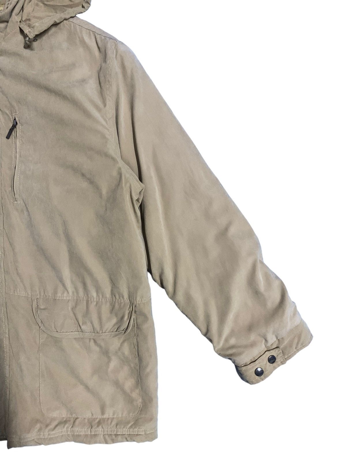 Japanese Brand Vintage Japanese Brand Padded Utility Hooded Parka Jacket Size US XL / EU 56 / 4 - 8 Thumbnail