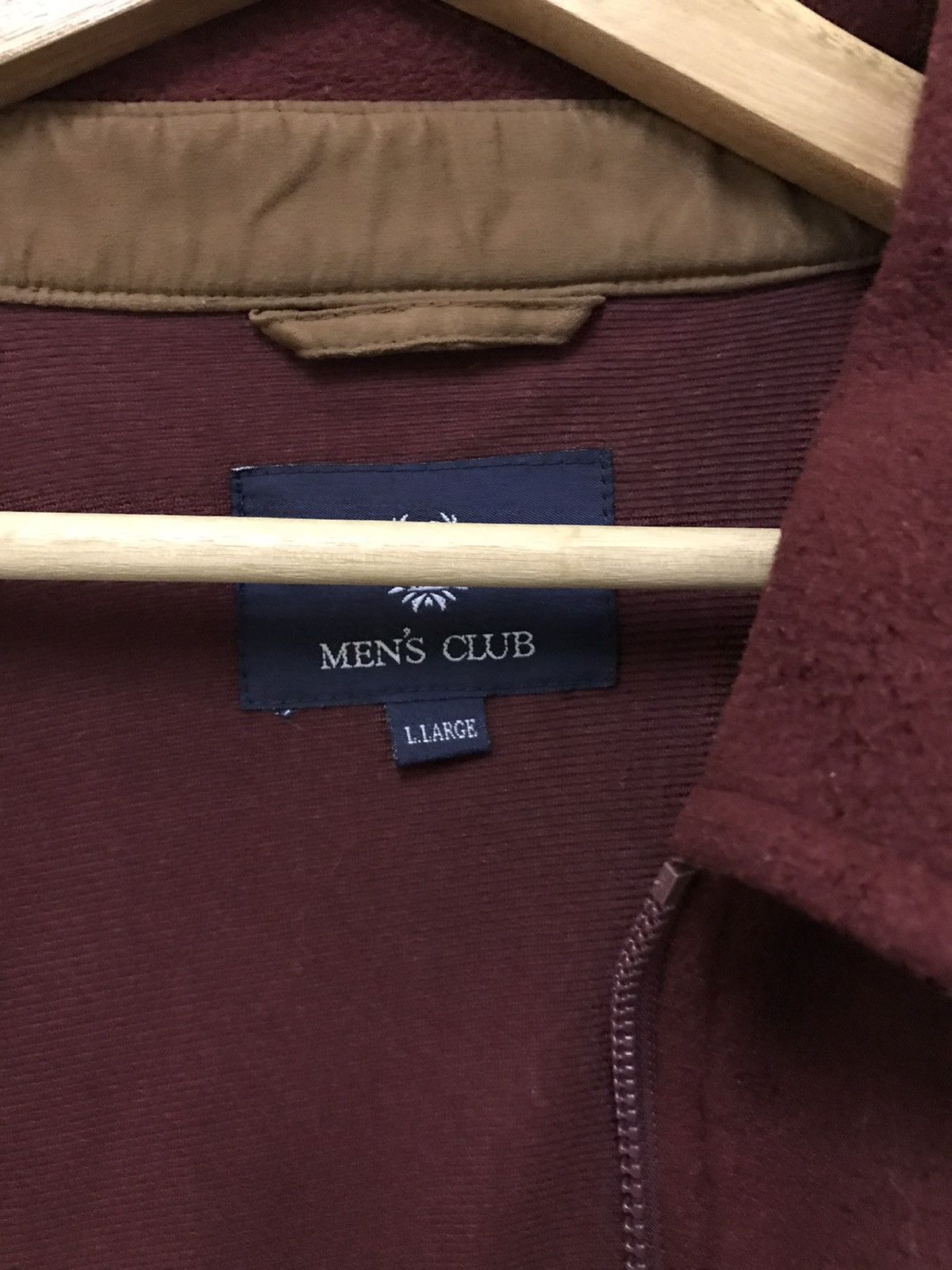 Japanese Brand × Vintage Vintage Japanese Brand Men’s Club Fleece Jacket Size US L / EU 52-54 / 3 - 9 Thumbnail