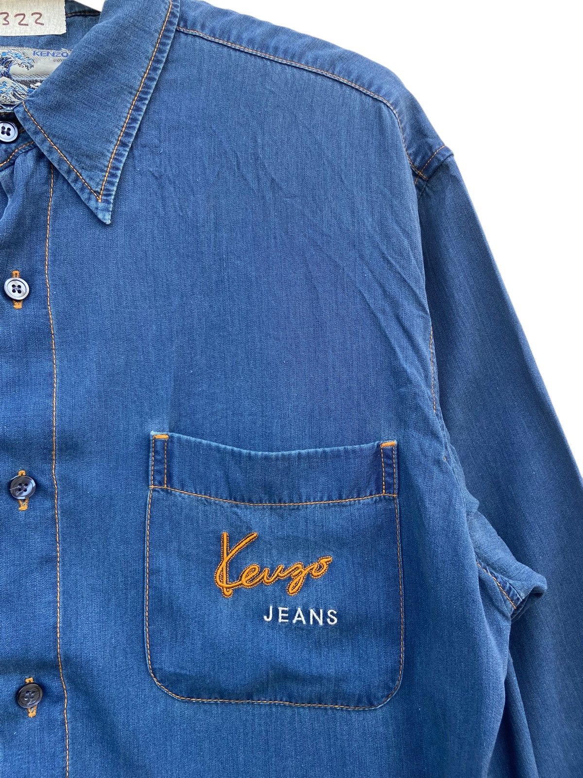 Kenzo Kenzo Jeans Chambray Style Size US M / EU 48-50 / 2 - 3 Thumbnail