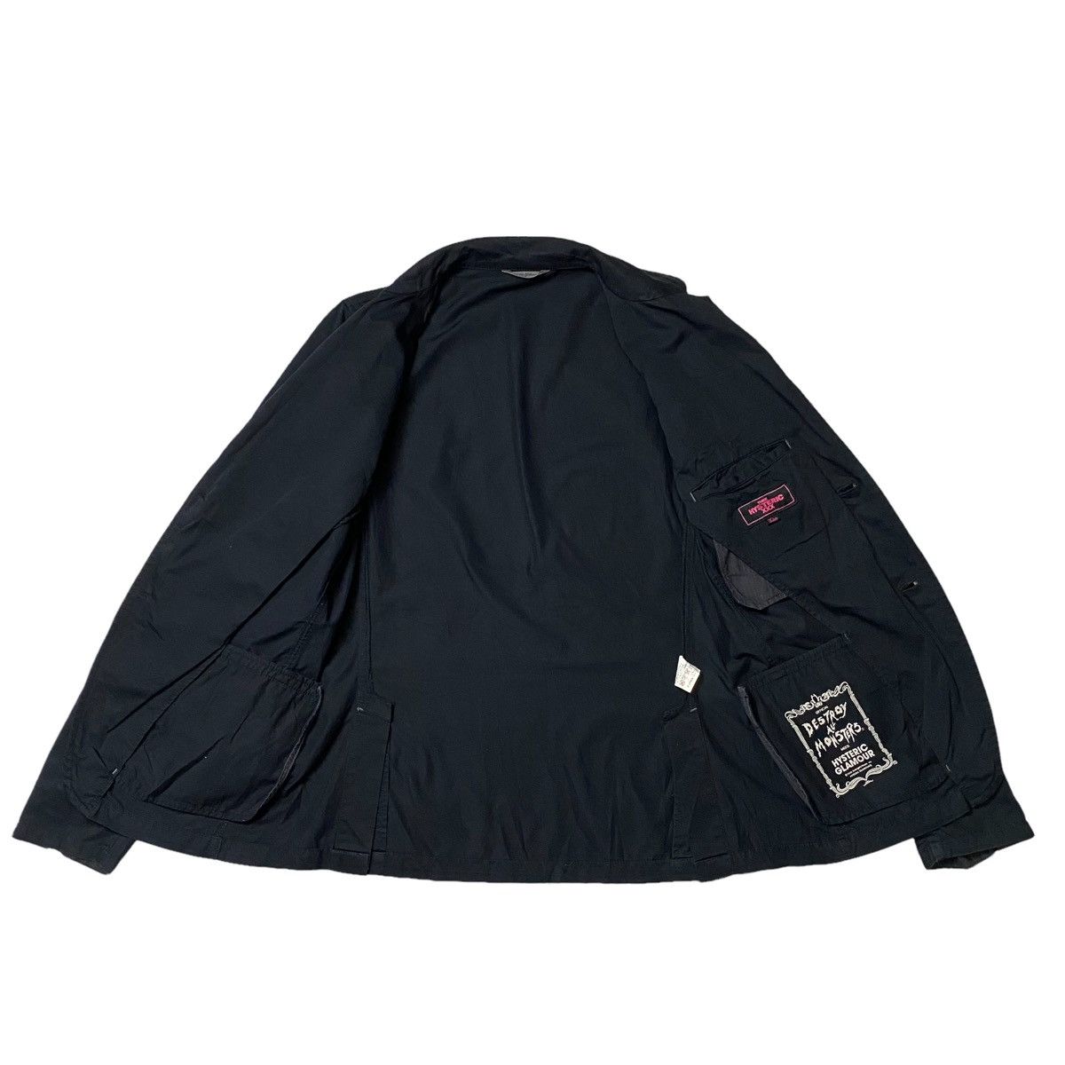 Hysteric Glamour × Japanese Brand hysteric glamour big logo back blazer coat Size 40L - 6 Thumbnail