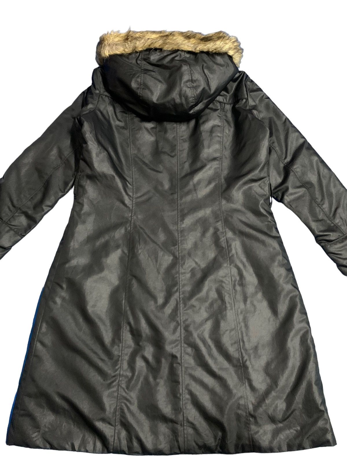 Japanese Brand Vintage Japanese Brand Uniqlo Faux Fur Hooded Rain Coat Size M / US 6-8 / IT 42-44 - 18 Thumbnail