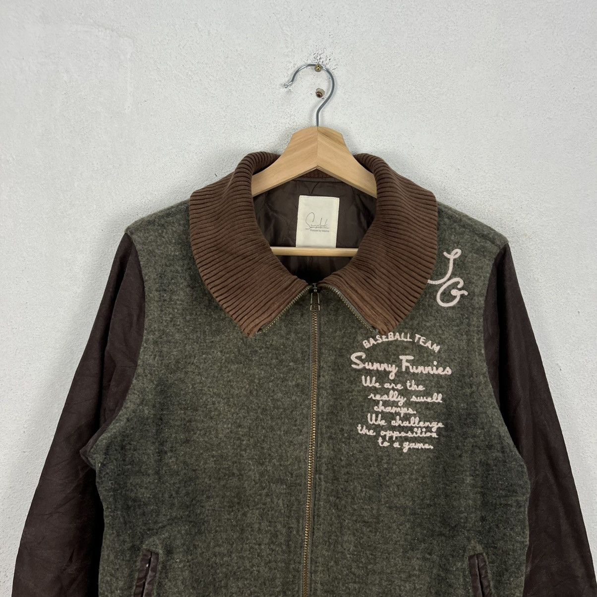 Japanese Brand VINTAGE VARSITY JACKET PRODUCED BY FELISSIMO JAPAN Size US M / EU 48-50 / 2 - 11 Thumbnail