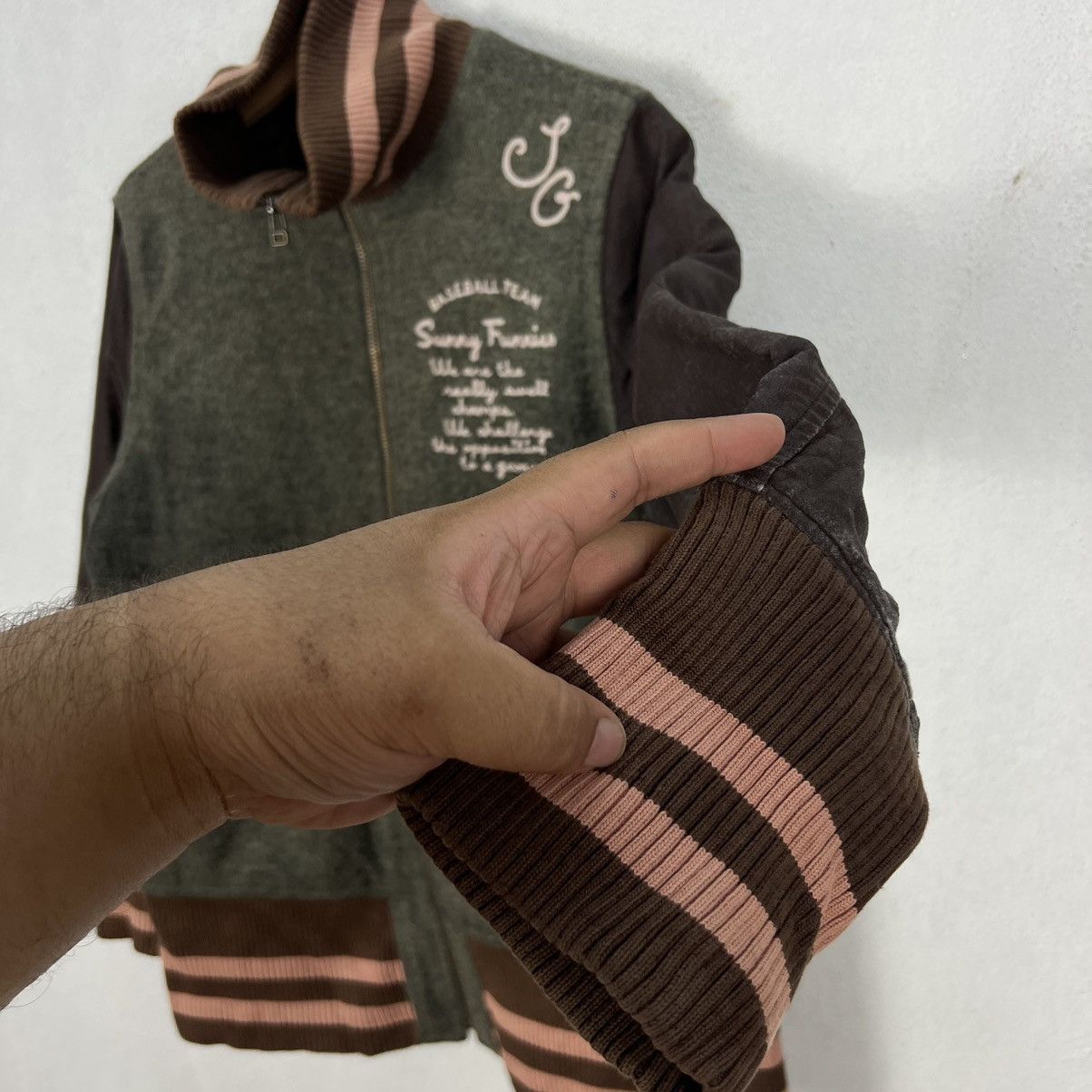 Japanese Brand VINTAGE VARSITY JACKET PRODUCED BY FELISSIMO JAPAN Size US M / EU 48-50 / 2 - 5 Thumbnail
