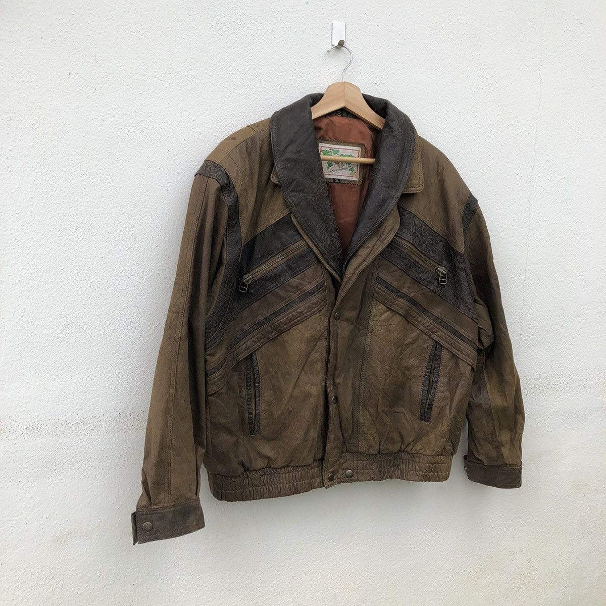 Genuine Leather VINTAGEE XPLORATION GENUINE LEATHER JAVIS Size US XL / EU 56 / 4 - 2 Thumbnail