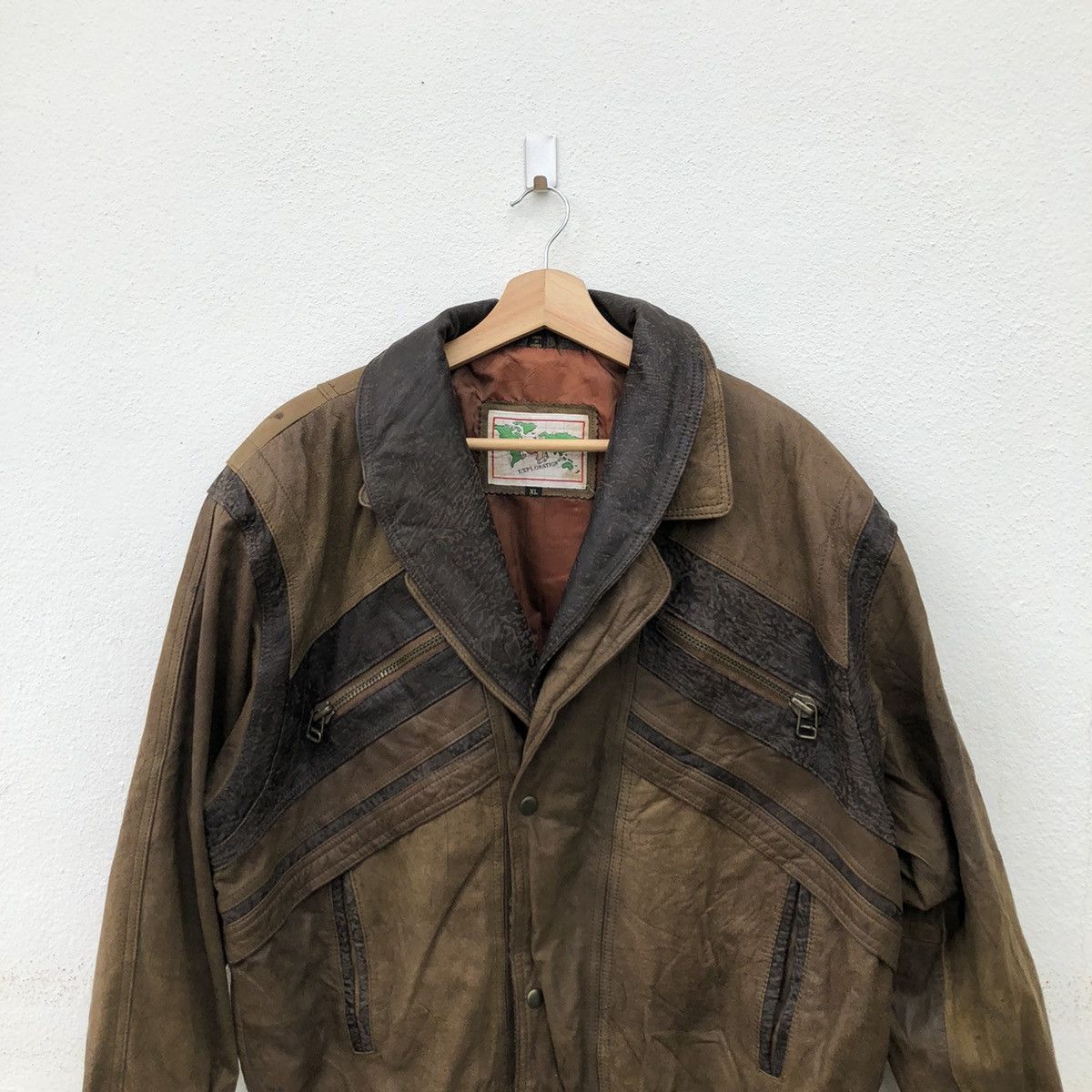 Genuine Leather VINTAGEE XPLORATION GENUINE LEATHER JAVIS Size US XL / EU 56 / 4 - 3 Thumbnail