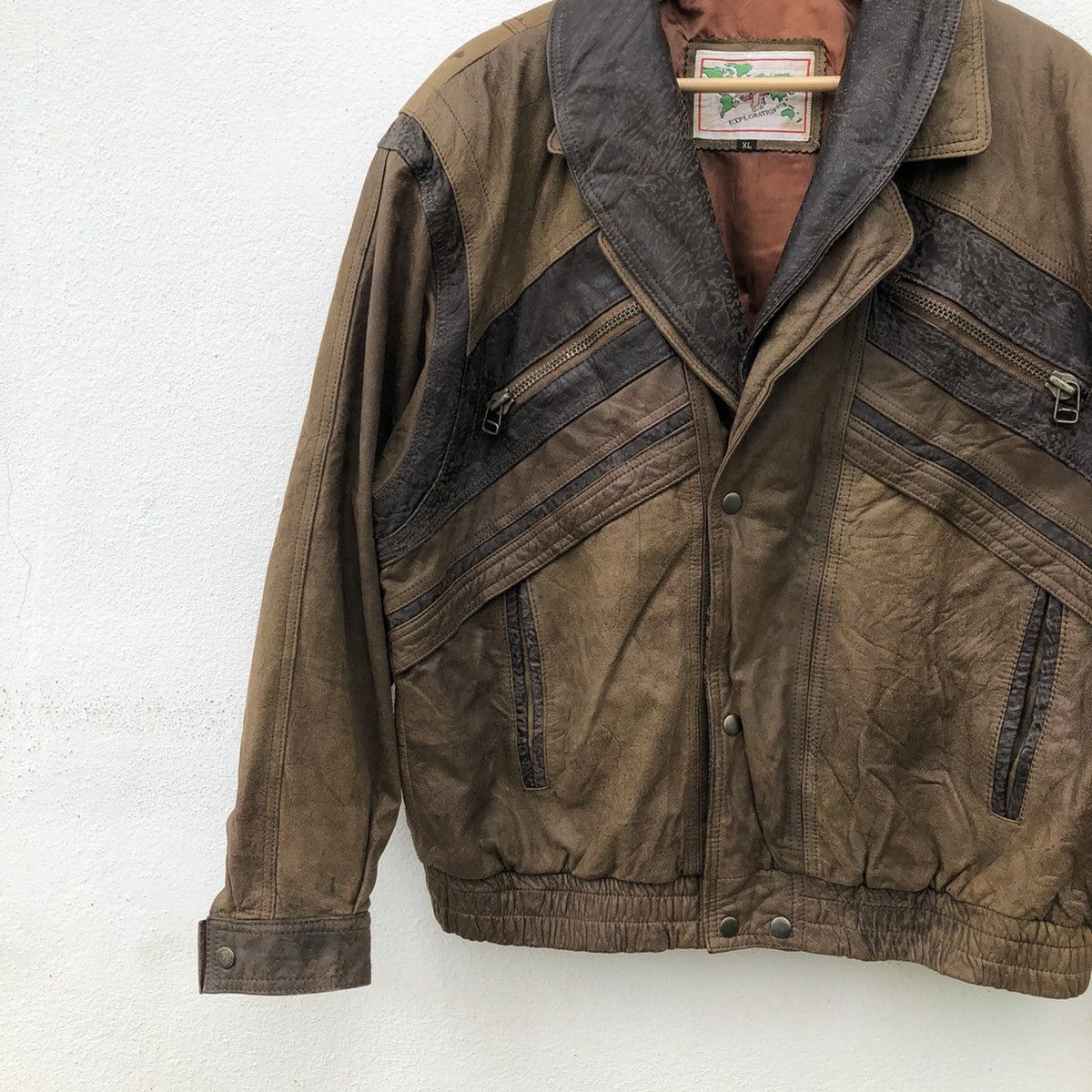 Genuine Leather VINTAGEE XPLORATION GENUINE LEATHER JAVIS Size US XL / EU 56 / 4 - 4 Thumbnail