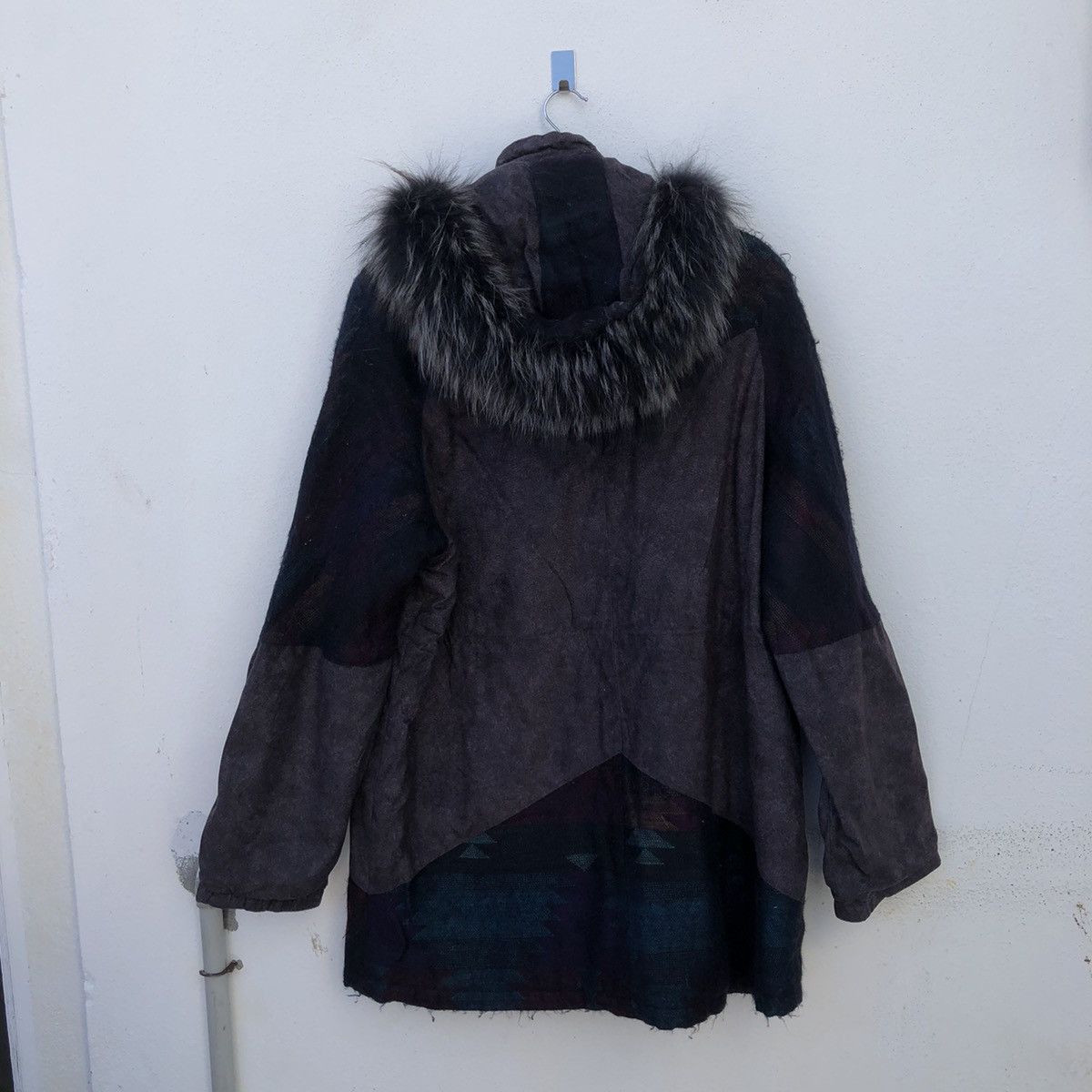 Japanese Brand VIVALDI TRITONE SOFT LEATHER JACKET MUNK FUR HOODIE Size US M / EU 48-50 / 2 - 6 Thumbnail