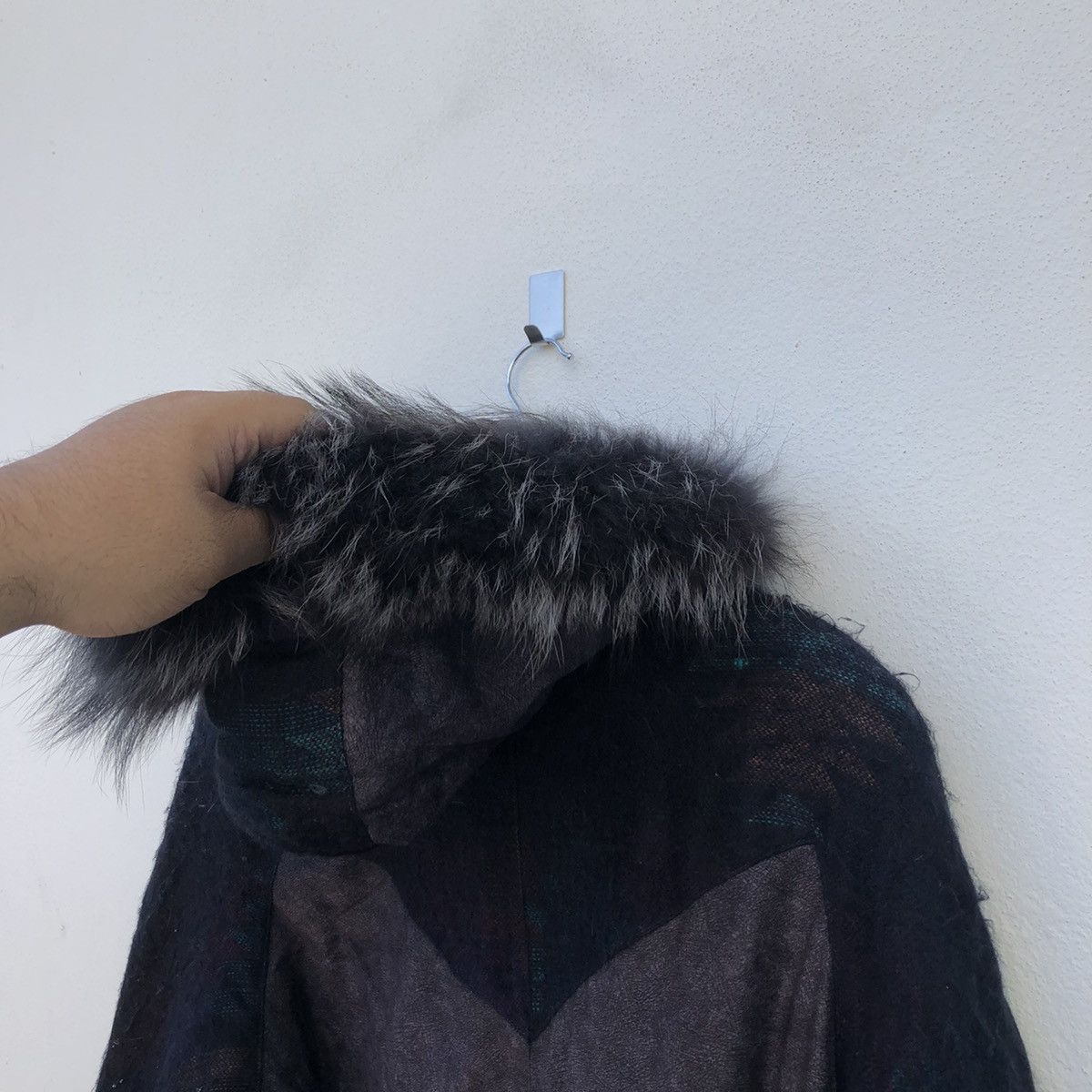 Japanese Brand VIVALDI TRITONE SOFT LEATHER JACKET MUNK FUR HOODIE Size US M / EU 48-50 / 2 - 7 Thumbnail