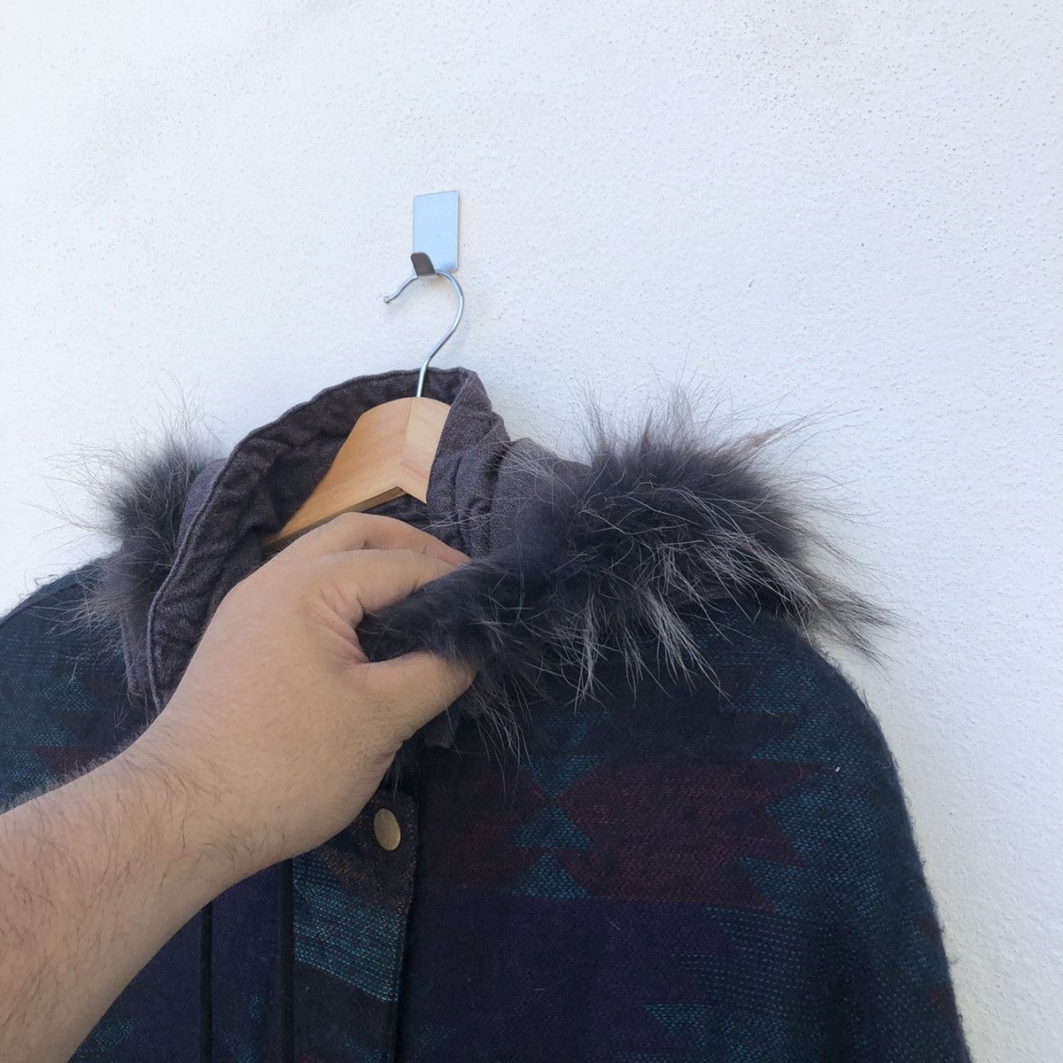 Japanese Brand VIVALDI TRITONE SOFT LEATHER JACKET MUNK FUR HOODIE Size US M / EU 48-50 / 2 - 5 Thumbnail
