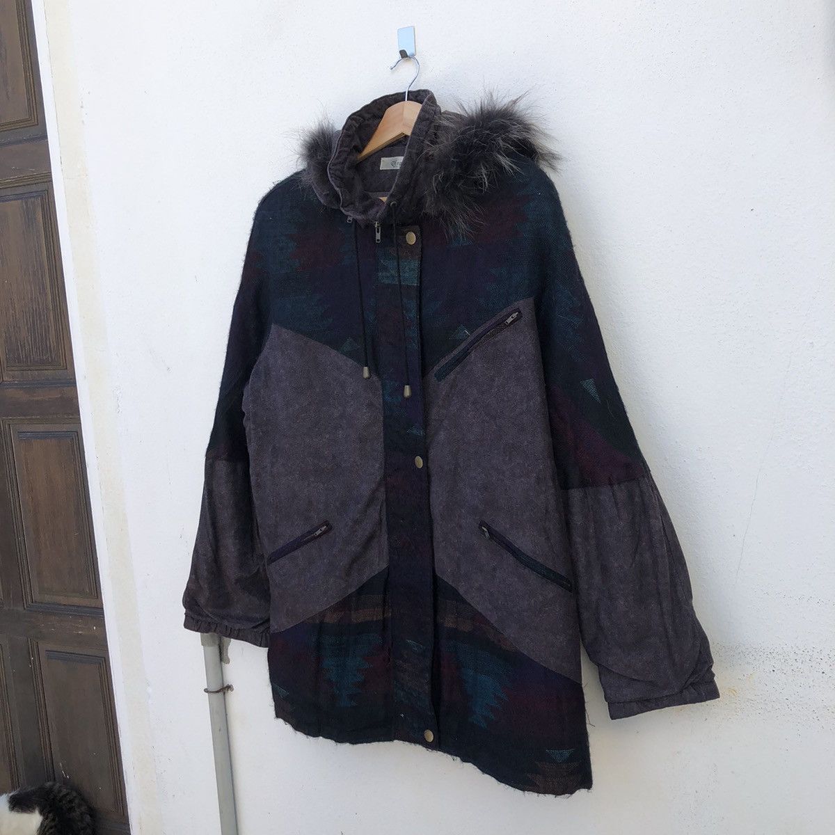 Japanese Brand VIVALDI TRITONE SOFT LEATHER JACKET MUNK FUR HOODIE Size US M / EU 48-50 / 2 - 2 Thumbnail